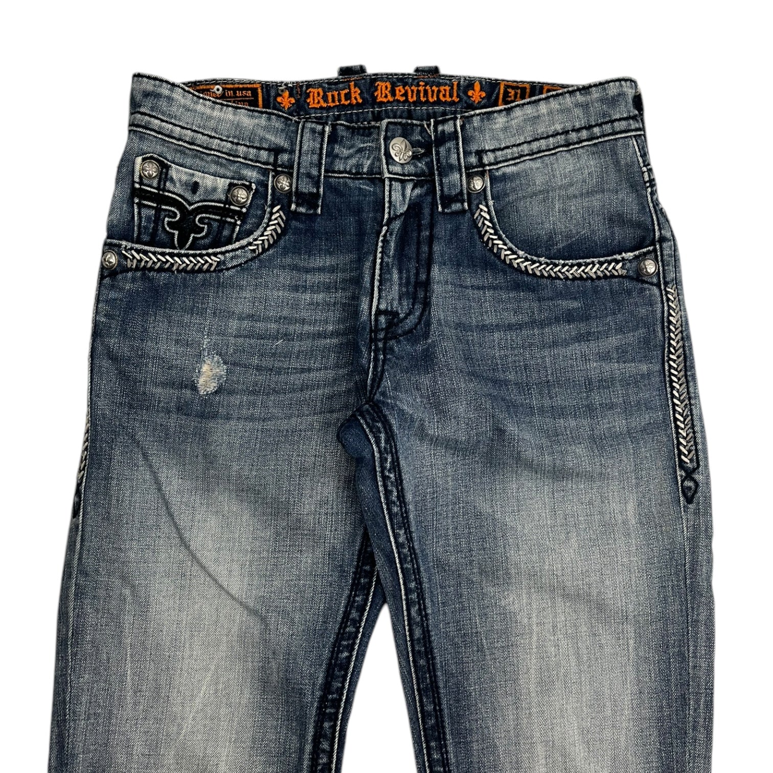 Vintage Y2K Rock Revival Benson Straight Denim