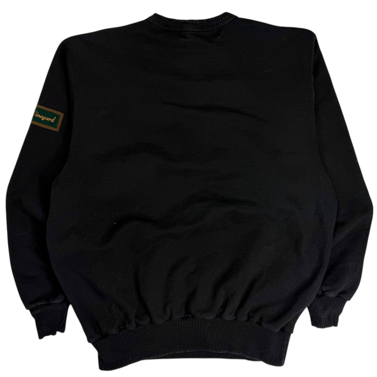 Vintage Sailboat Crewneck Black