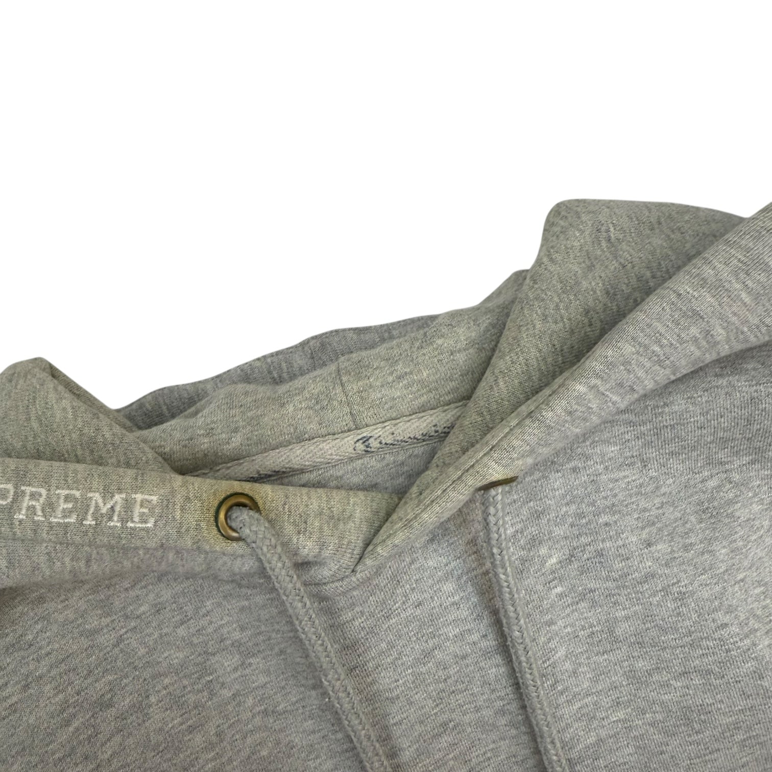 Supreme Champion Stacked C Hoodie Grey