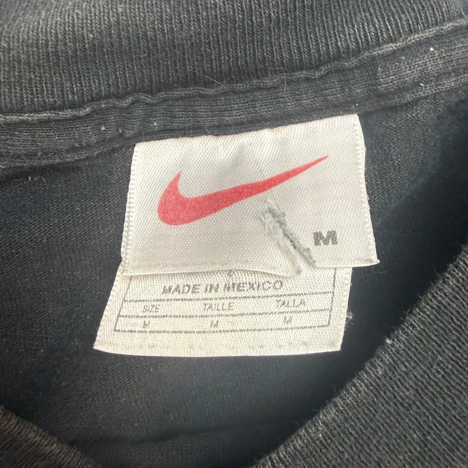 Vintage Nike Mini Swoosh L/S Tee Black