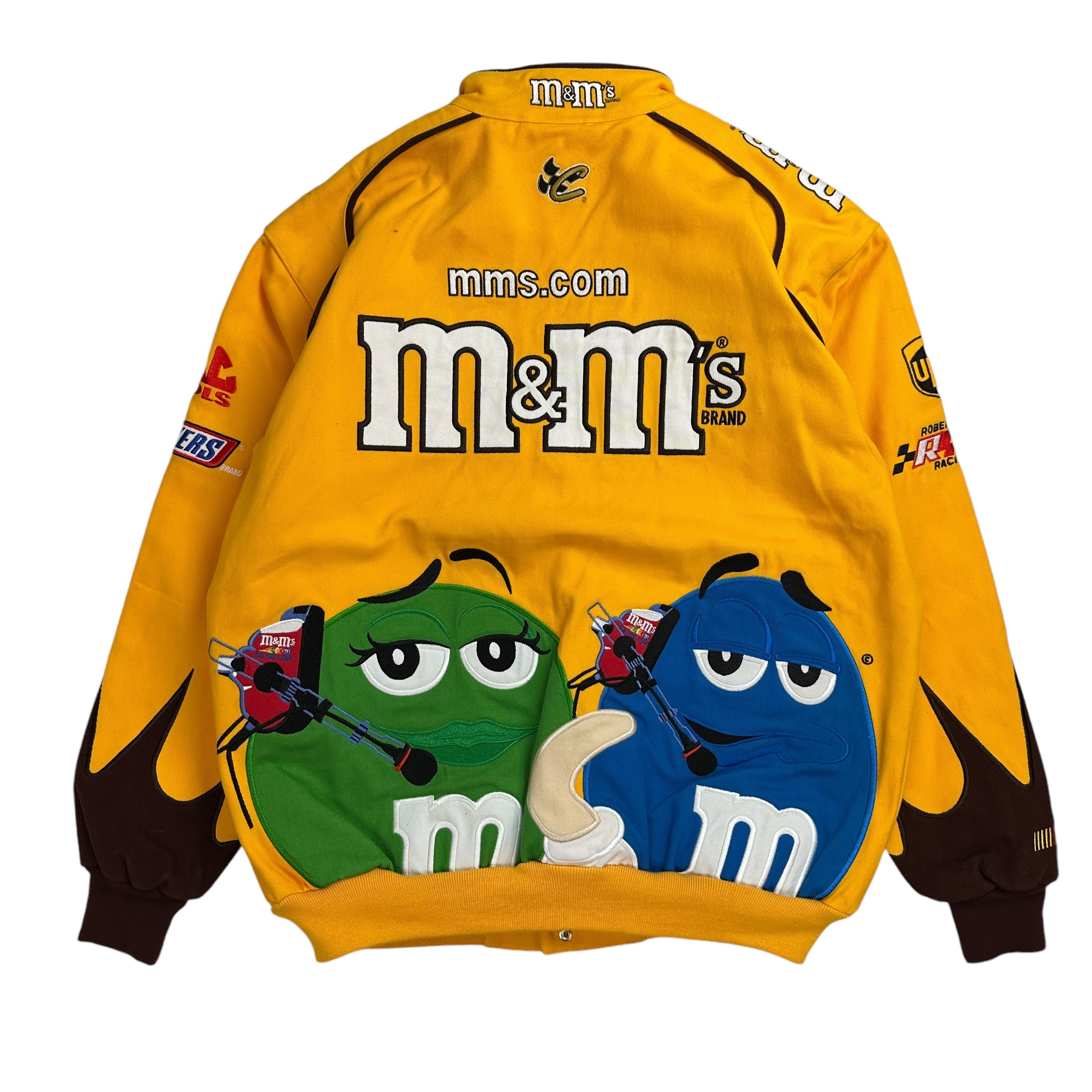 Vintage M&M Elliot Sadler Nascar Jacket