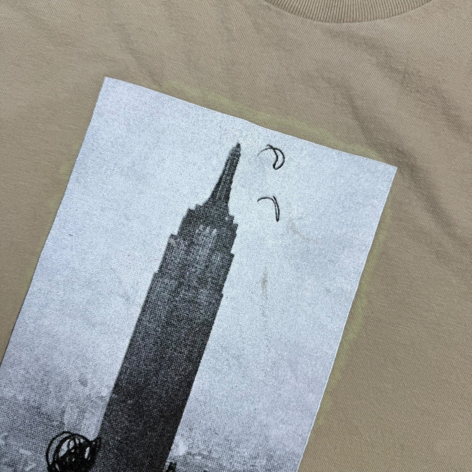 Supreme Mike Kelley The Empire State Building Tee Clay