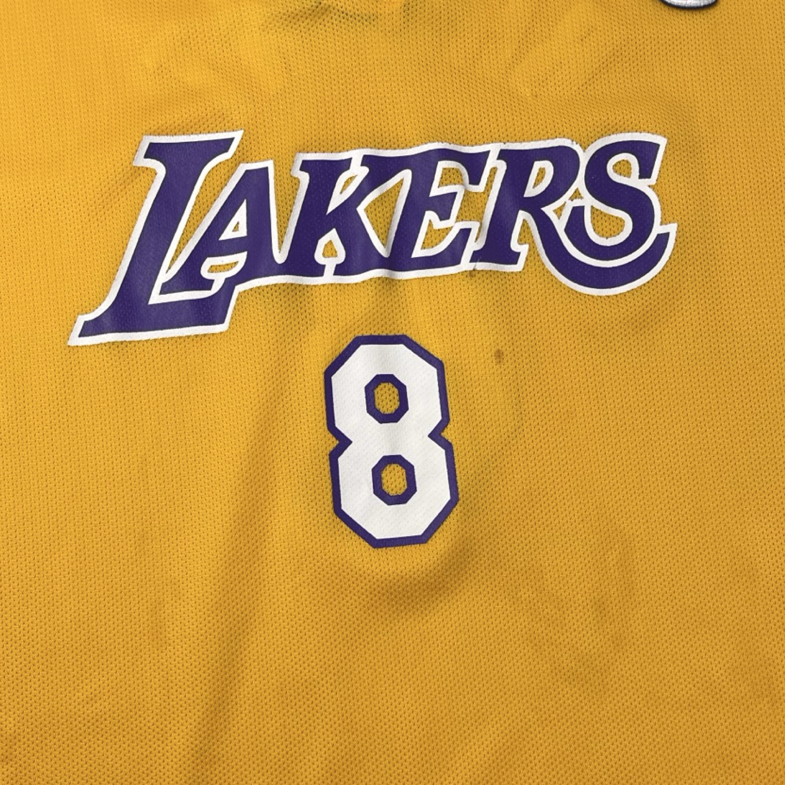 2001 Los Angeles Lakers Kobe Bryant NBA Home Jersey