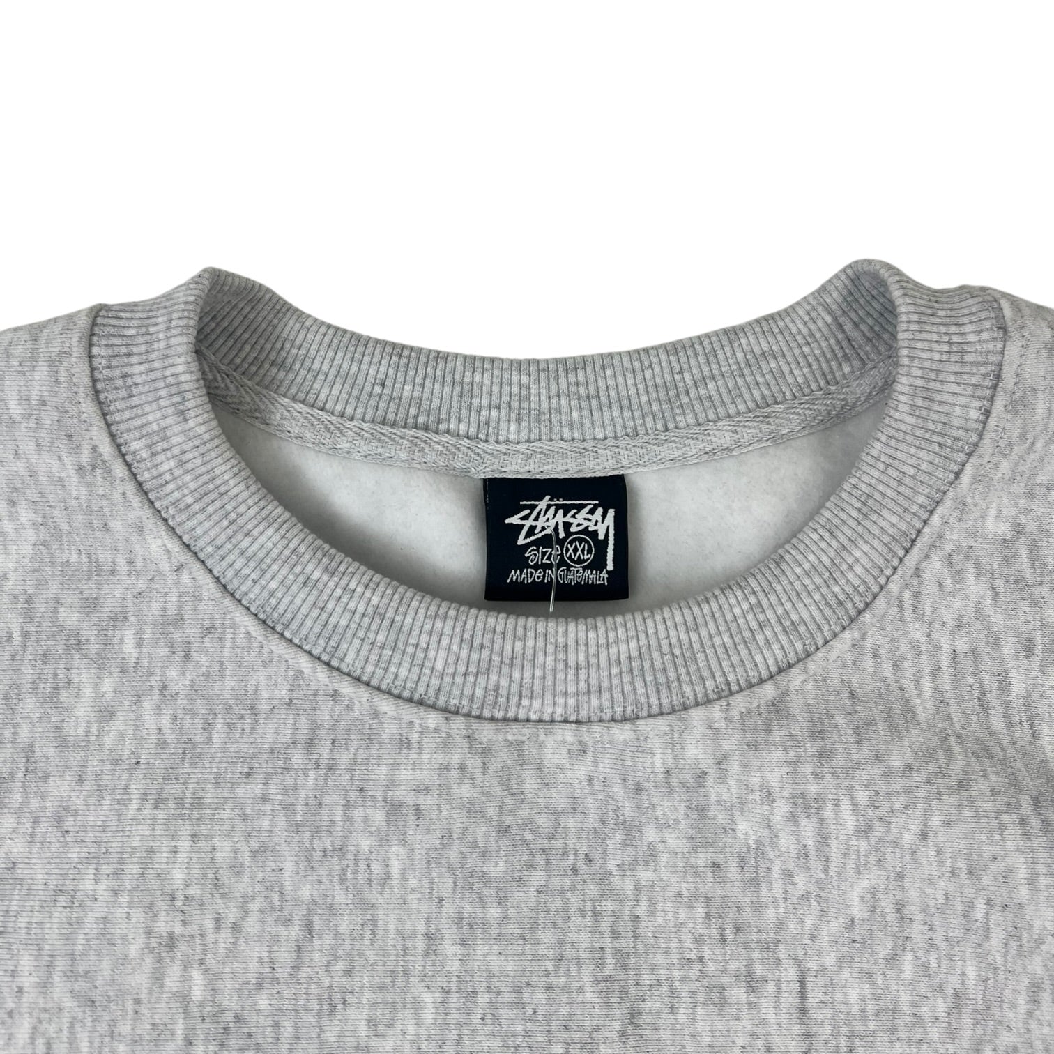 Stussy Vancouver Chapter Crewneck Ash Heather Grey