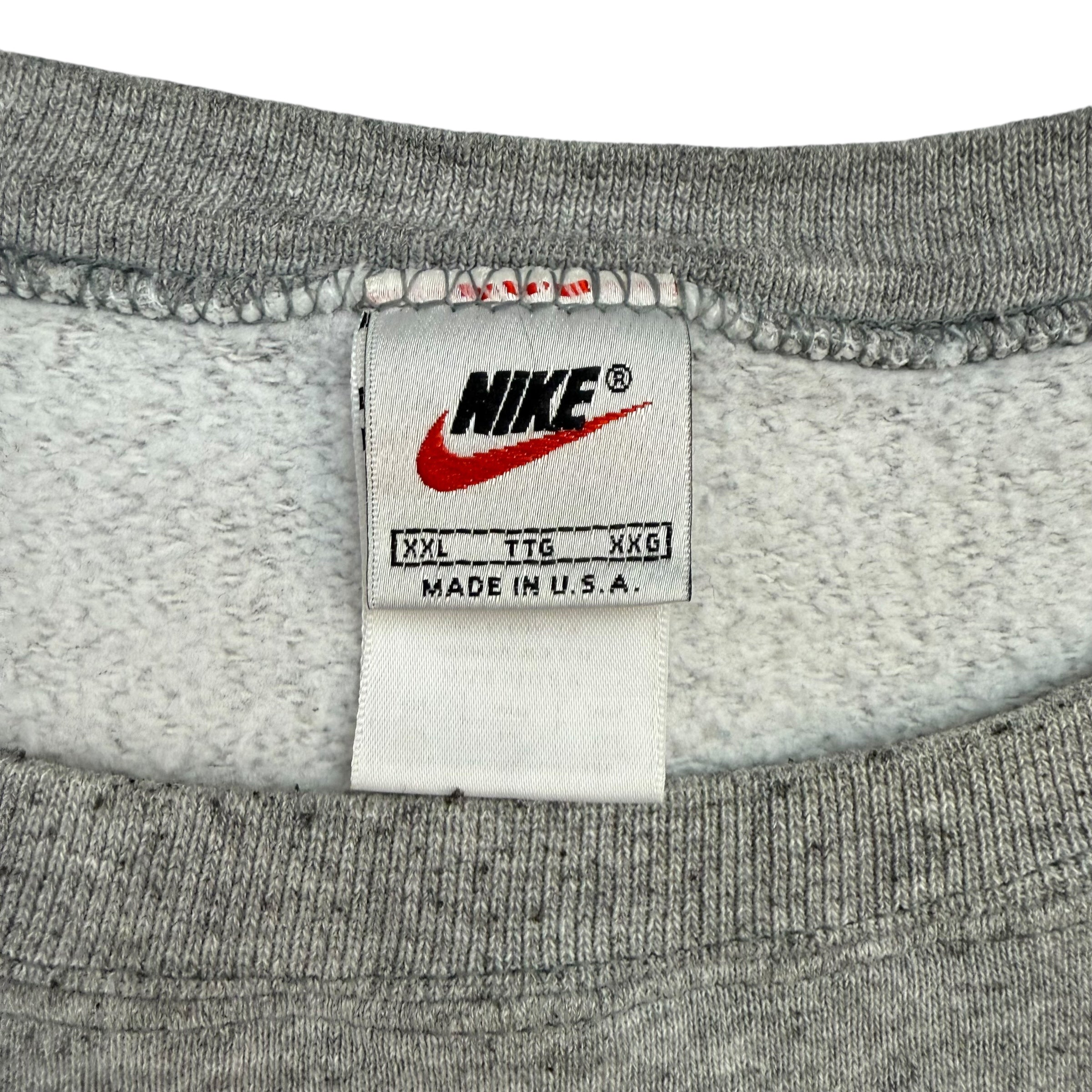 Vintage Nike Crewneck Sweater Grey