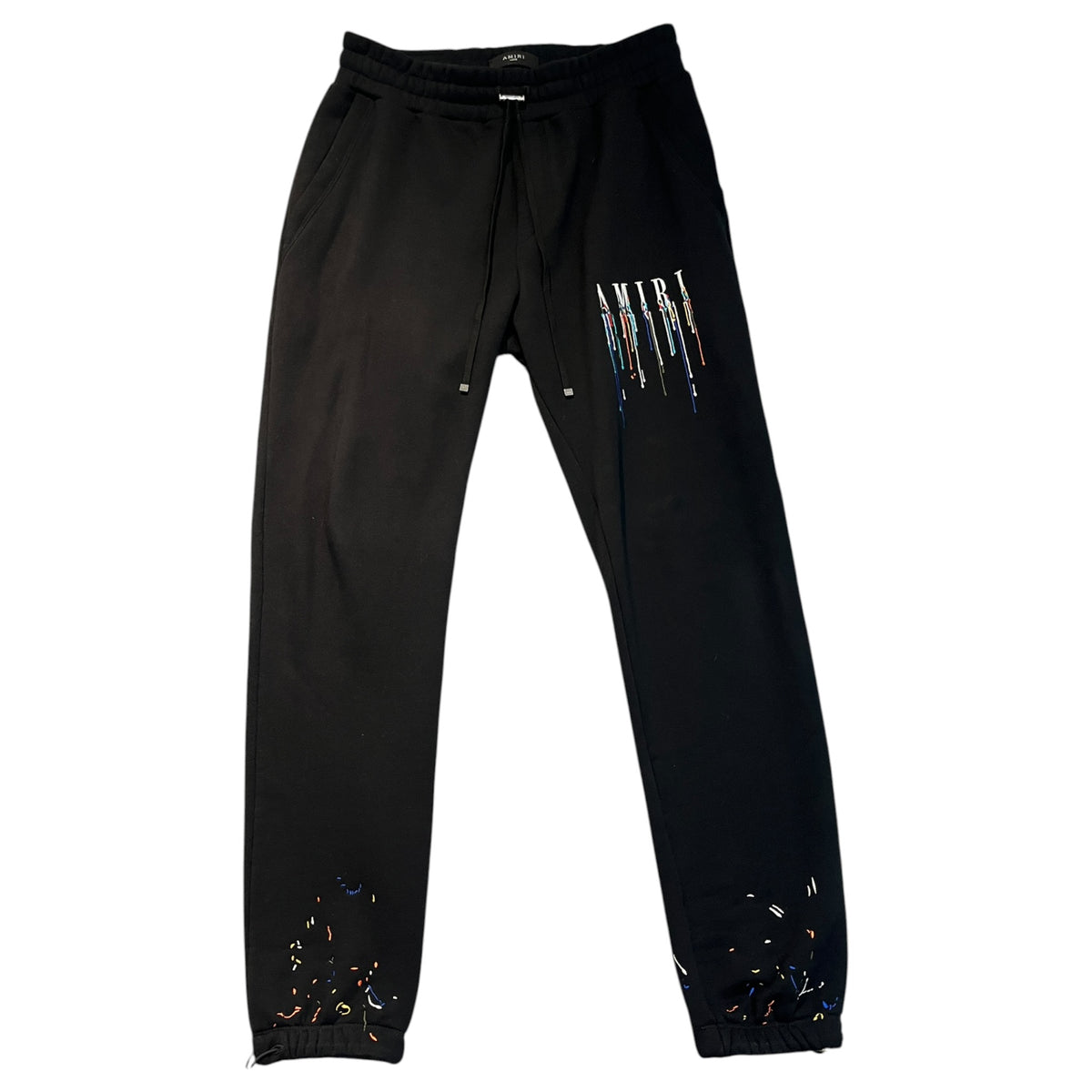 AMIRI Core Logo Paint Drip Sweatpants
