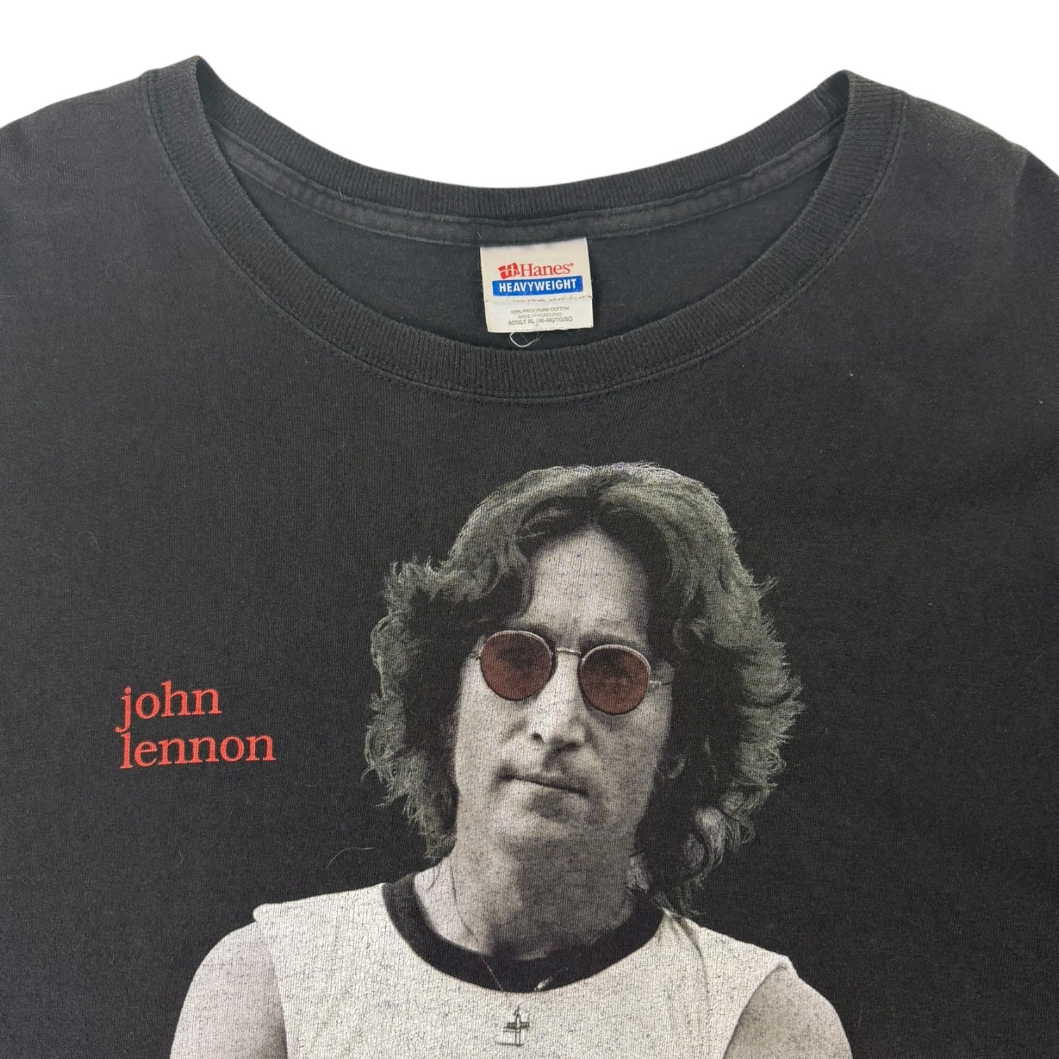 Vintage 1991 John Lennon New York City T-Shirt Black