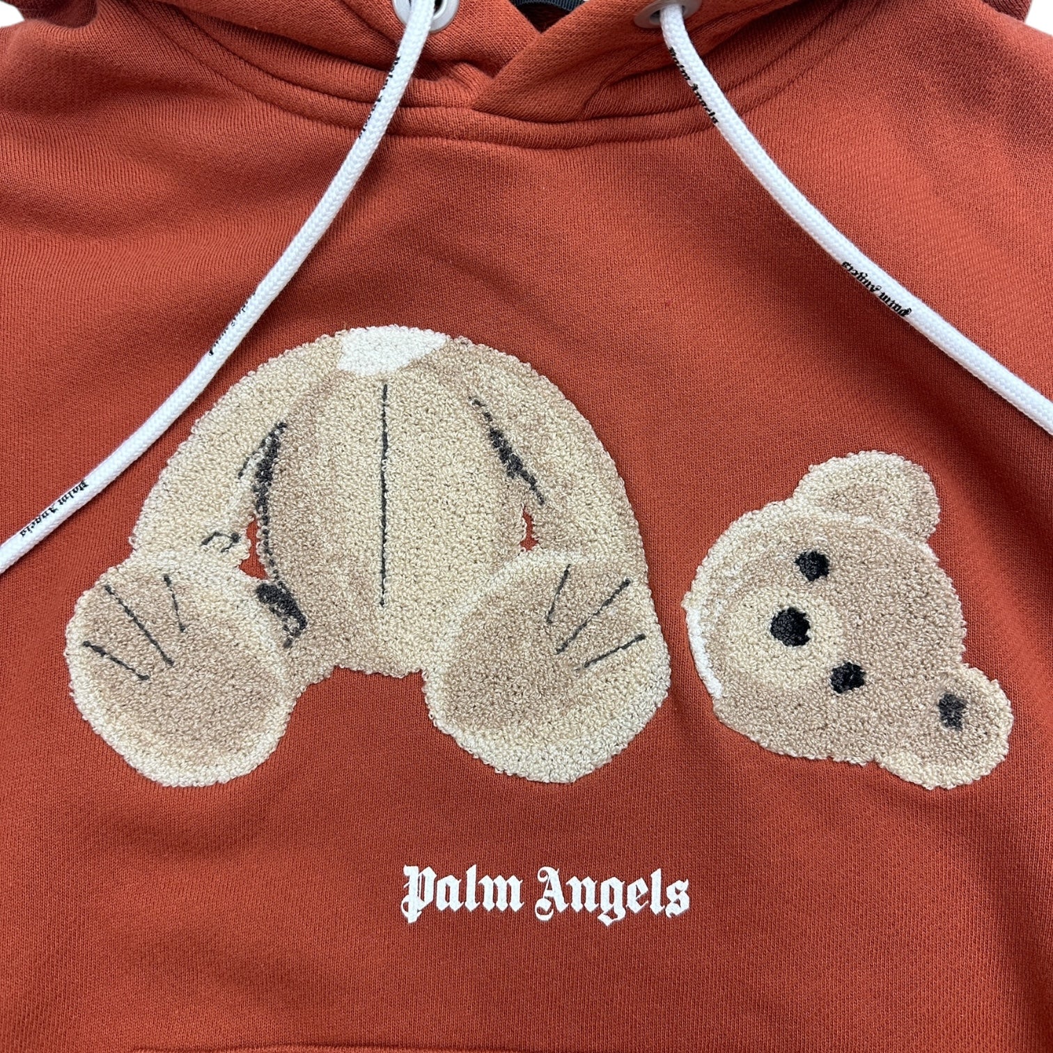 Palm Angels Bear Hoodie Burnt Orange