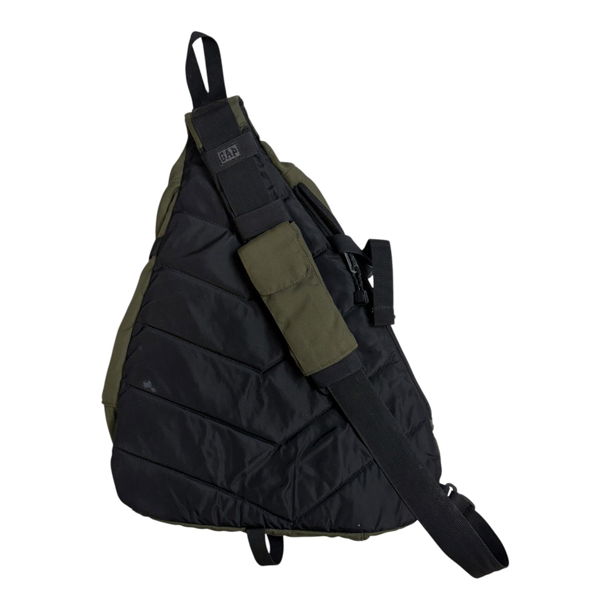 Vintage Gap Tactical Nylon Sling Bag Army Green