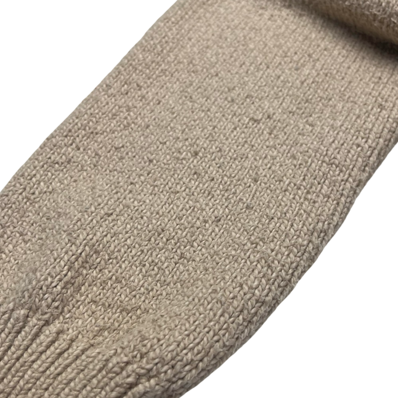Vintage Polo Ralph Lauren Knit Quarter Zip Sweater Brown/Cream