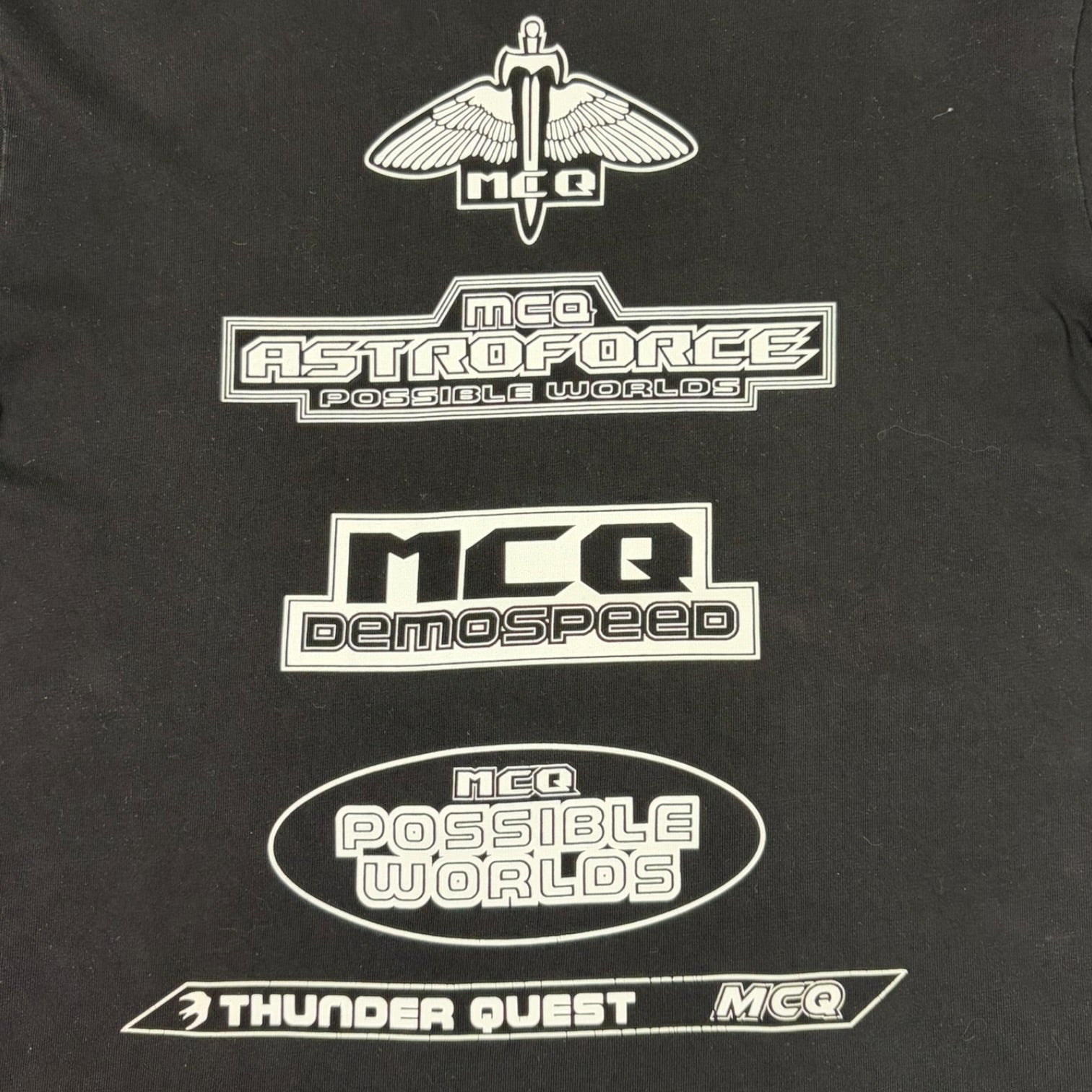 McQ Alexander McQueen Astroforce T-Shirt Black