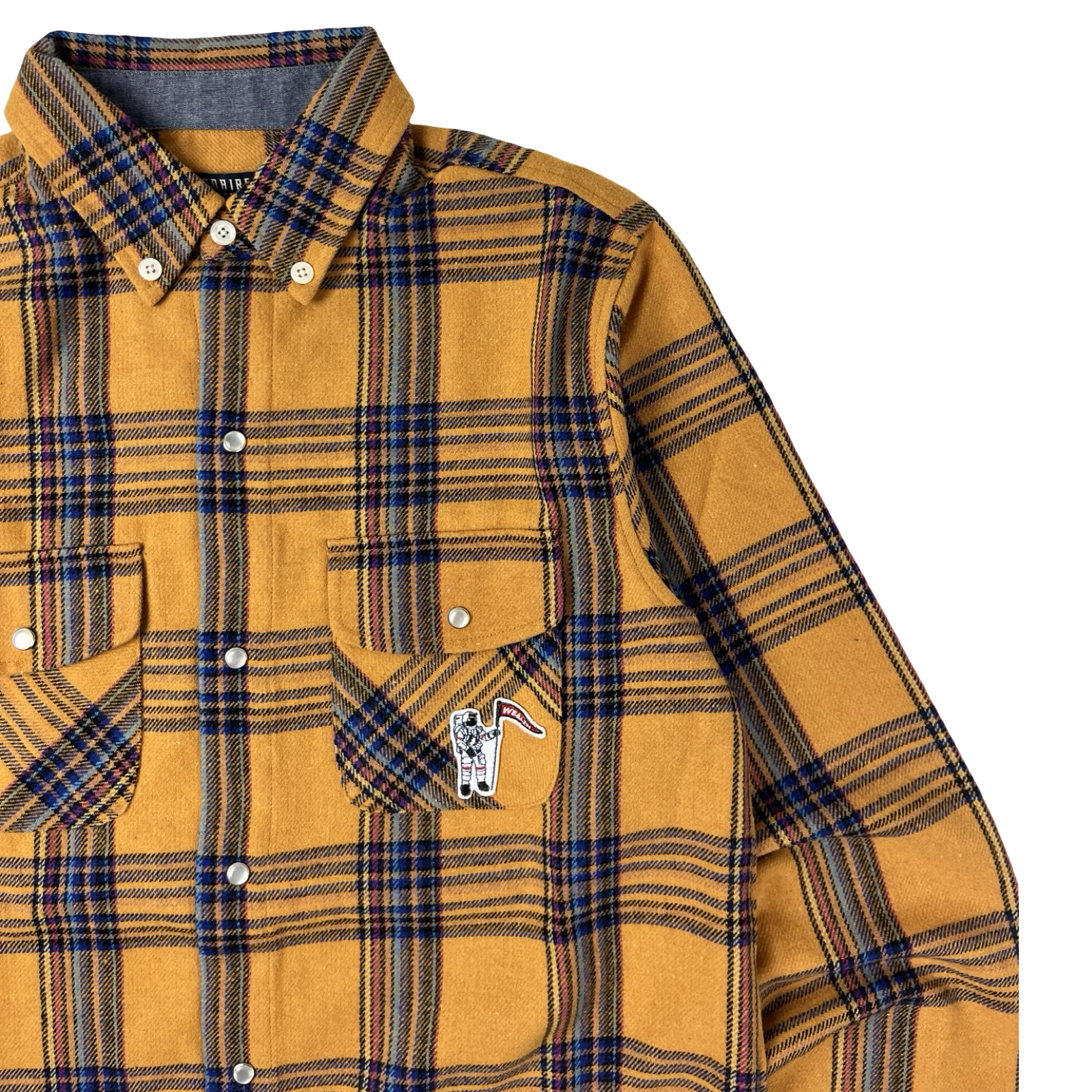 Billionaire Boys Club Flannel Shirt Orange