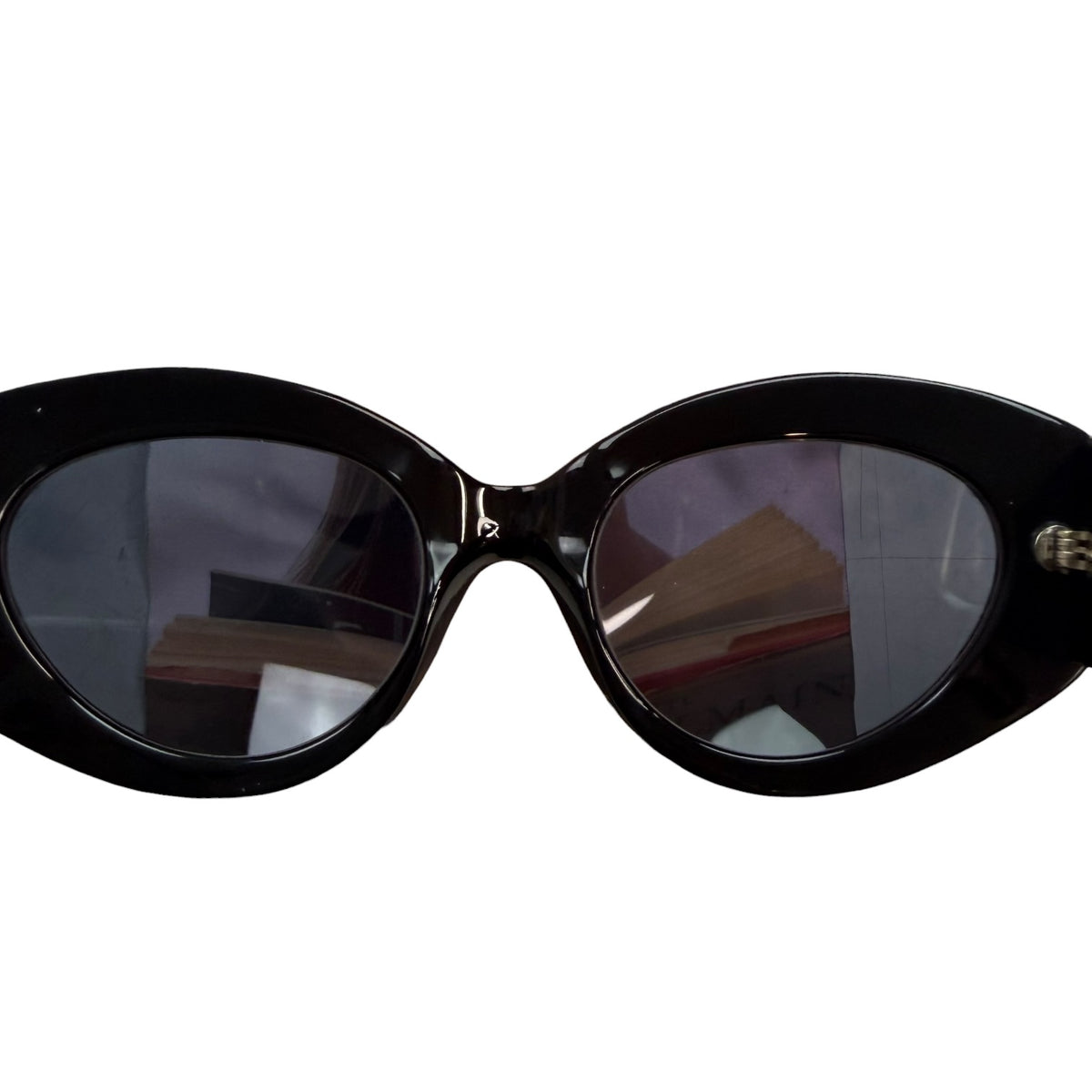 (W) Cutler And Gross Cat Eye Sunglasses Black