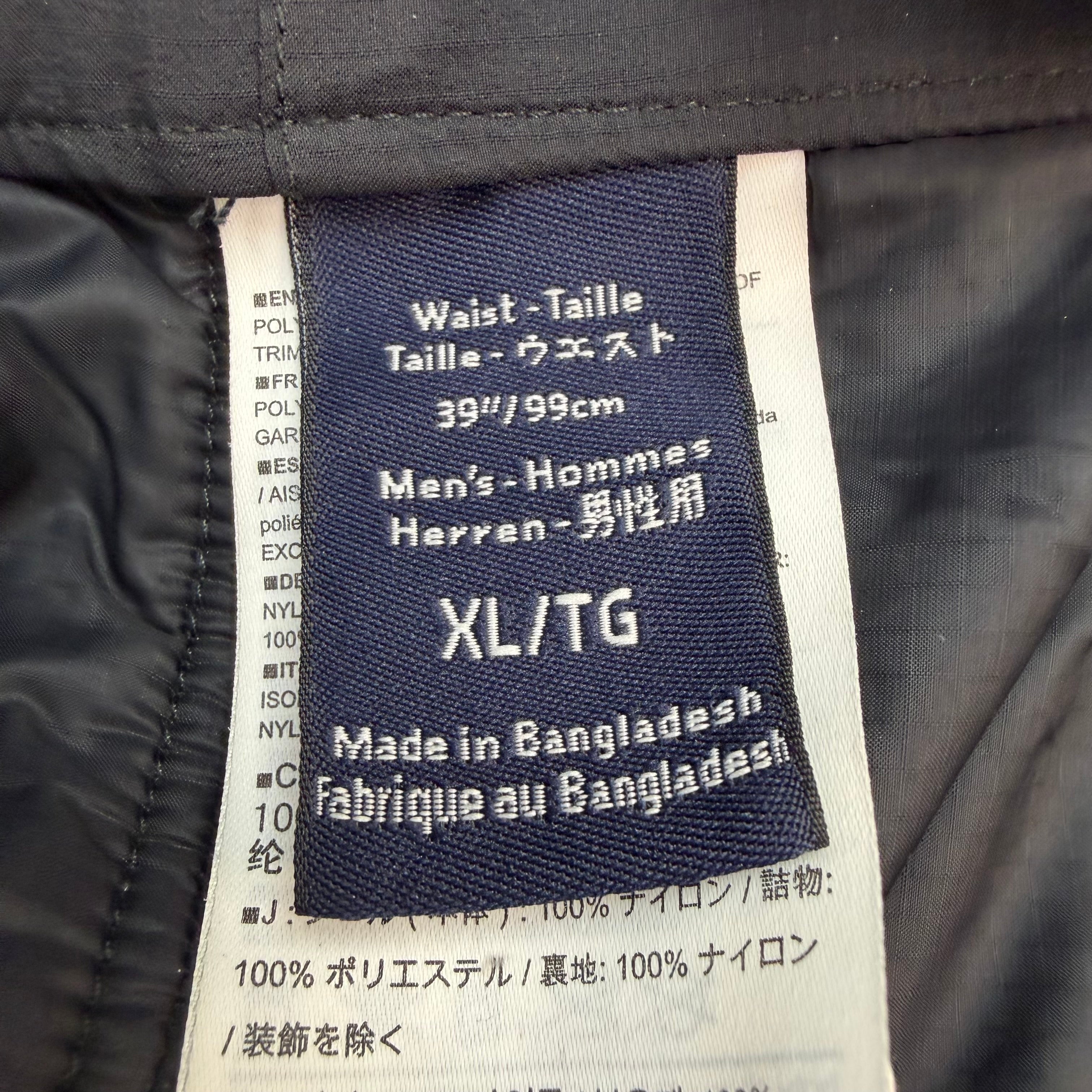 Vintage Arcteryx Sidezip Ripstop Pants Black