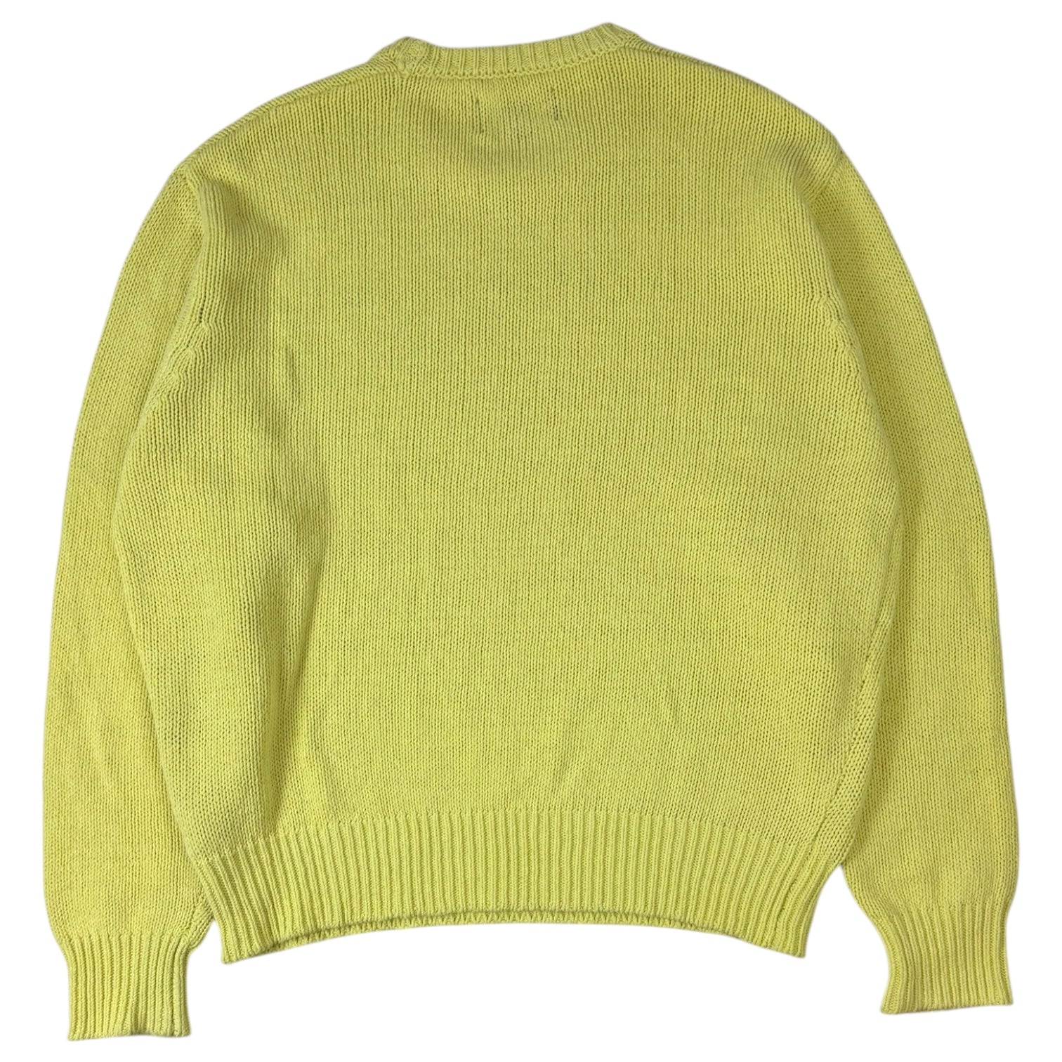 Stussy Surf Team Sweater Faded Lime