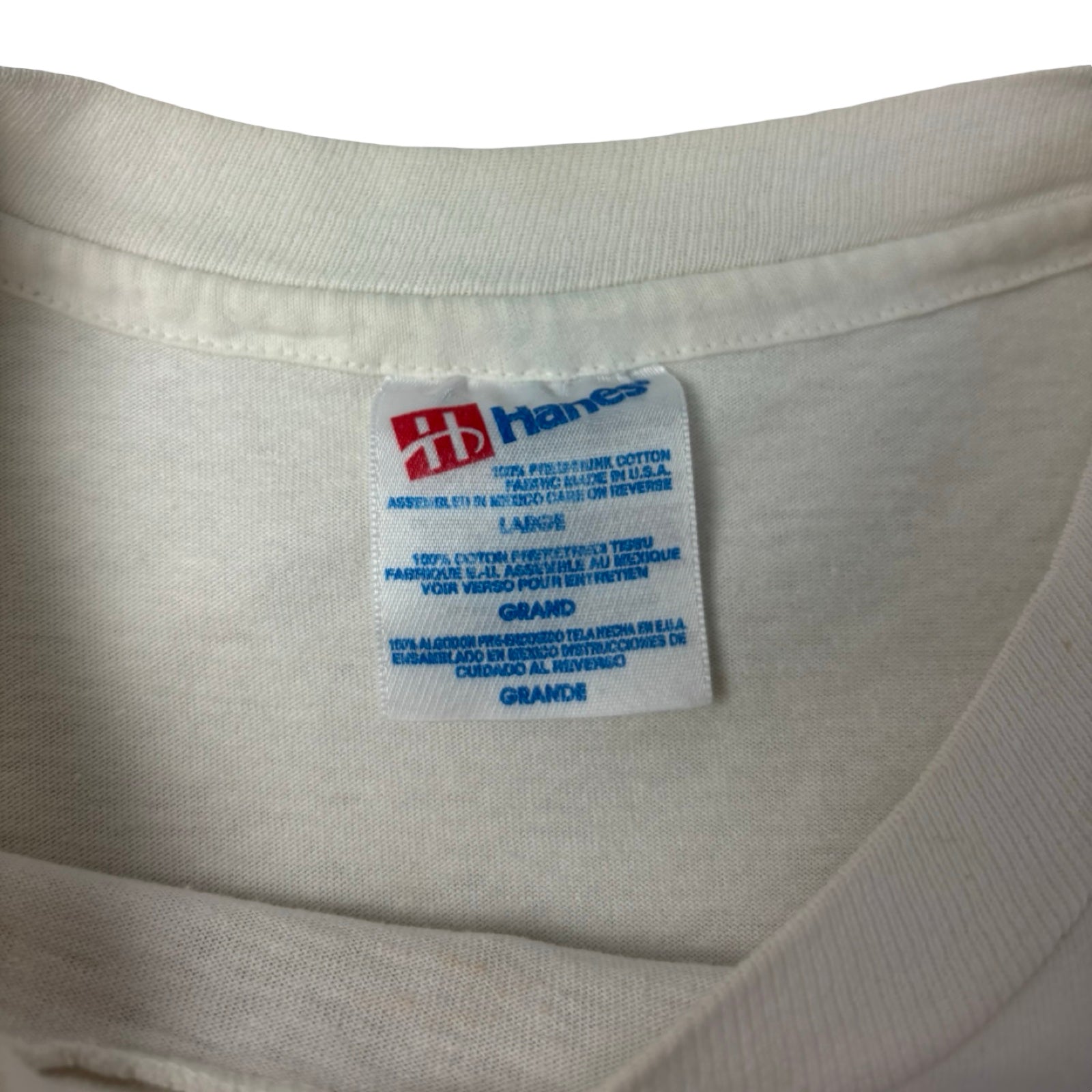 1995 Sunday Sun-Times Headline Michael Jordan “I’m Back” T-Shirt White