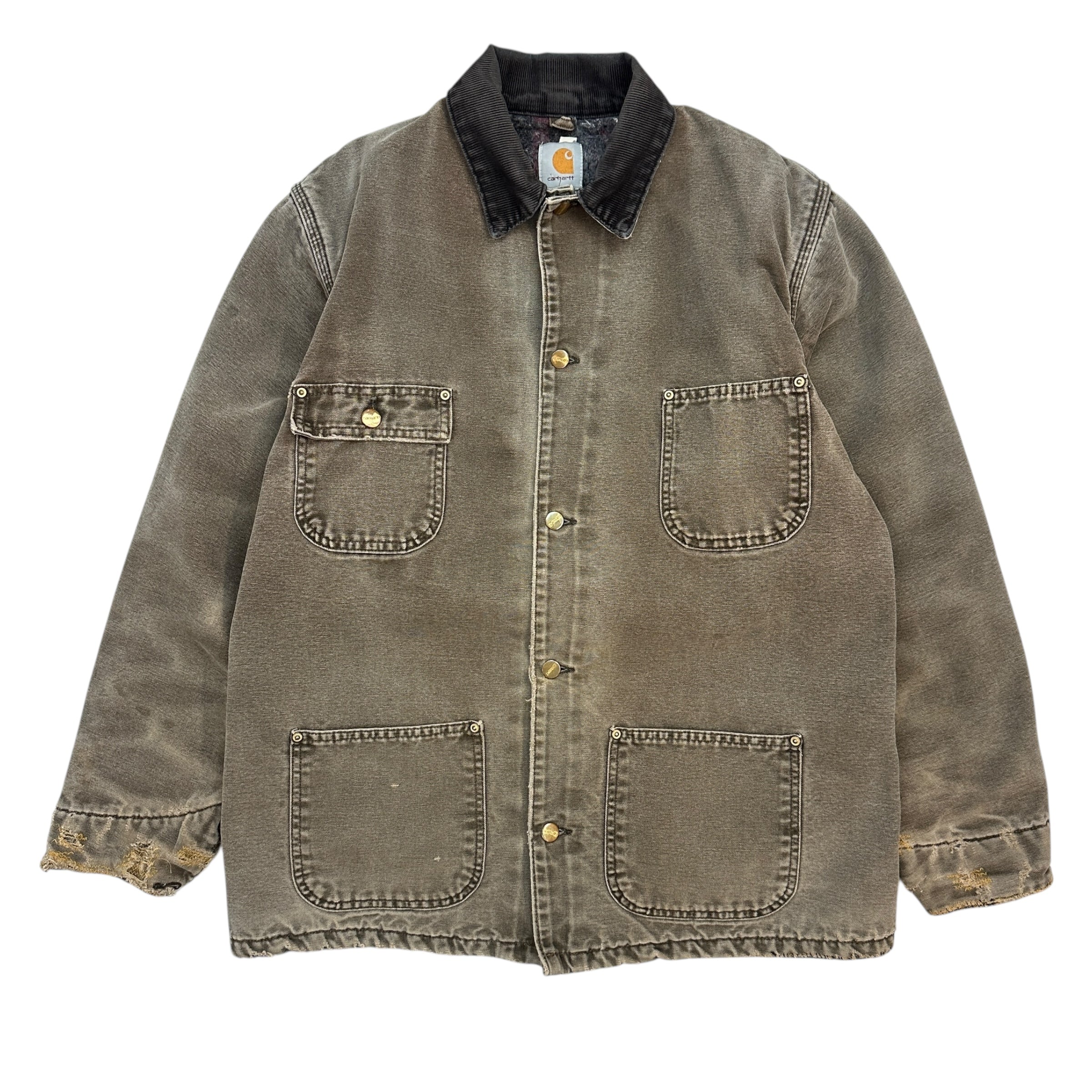 Vintage Carhartt Michigan Chore/Barn Jacket Brown