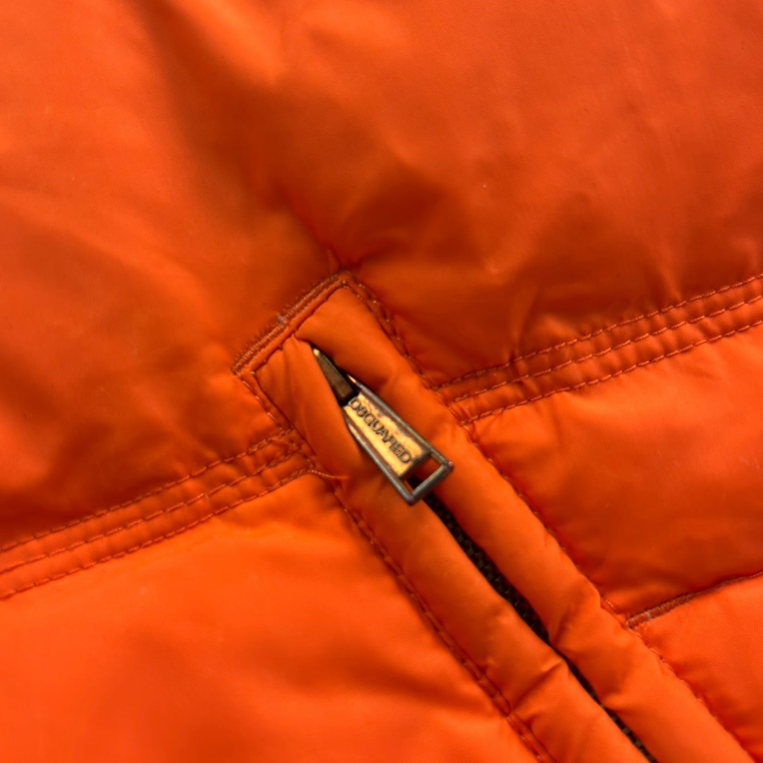 (W) Dsquared2 Puffer Jacket Orange