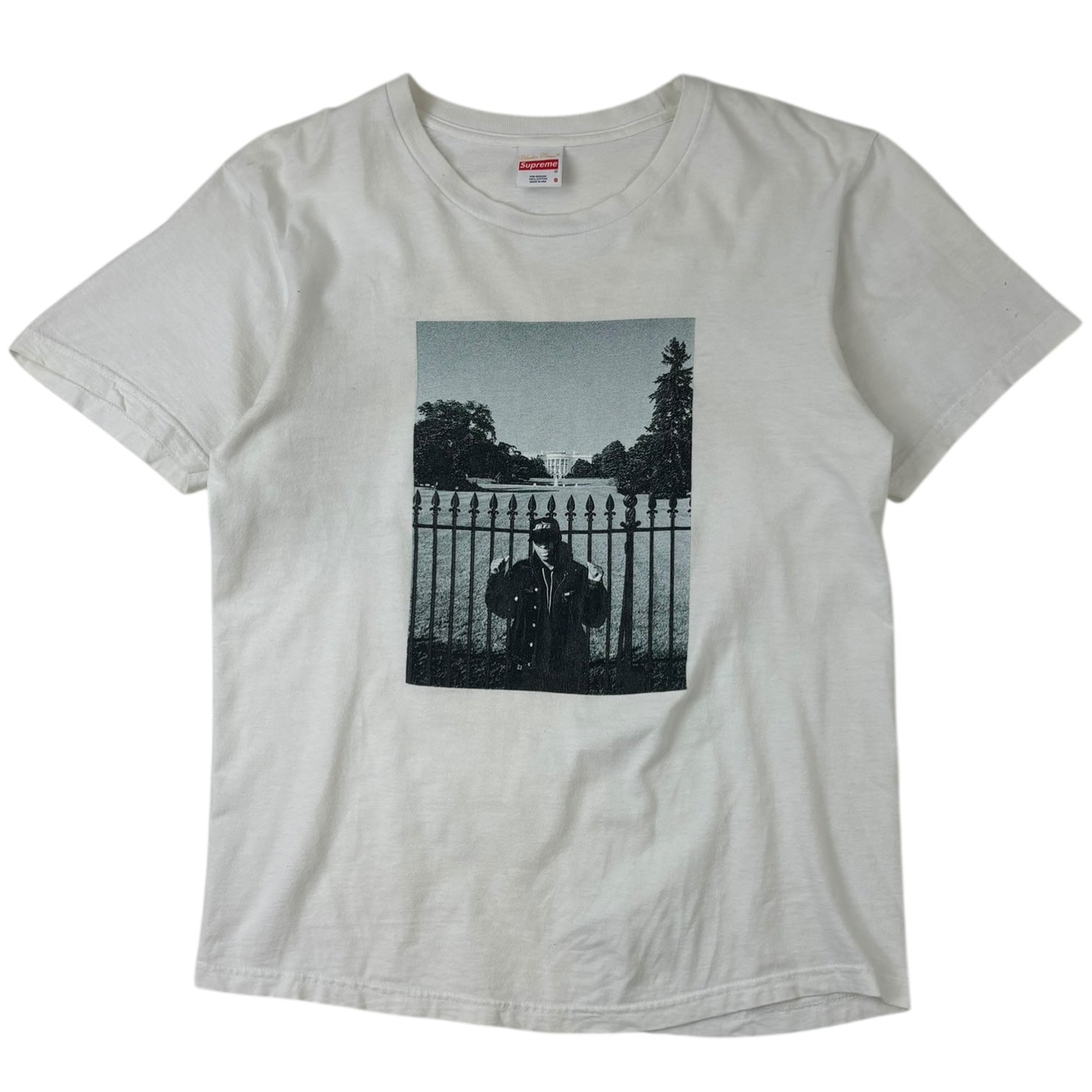 Supreme x Undercover x Public Enemy White House T-Shirt White
