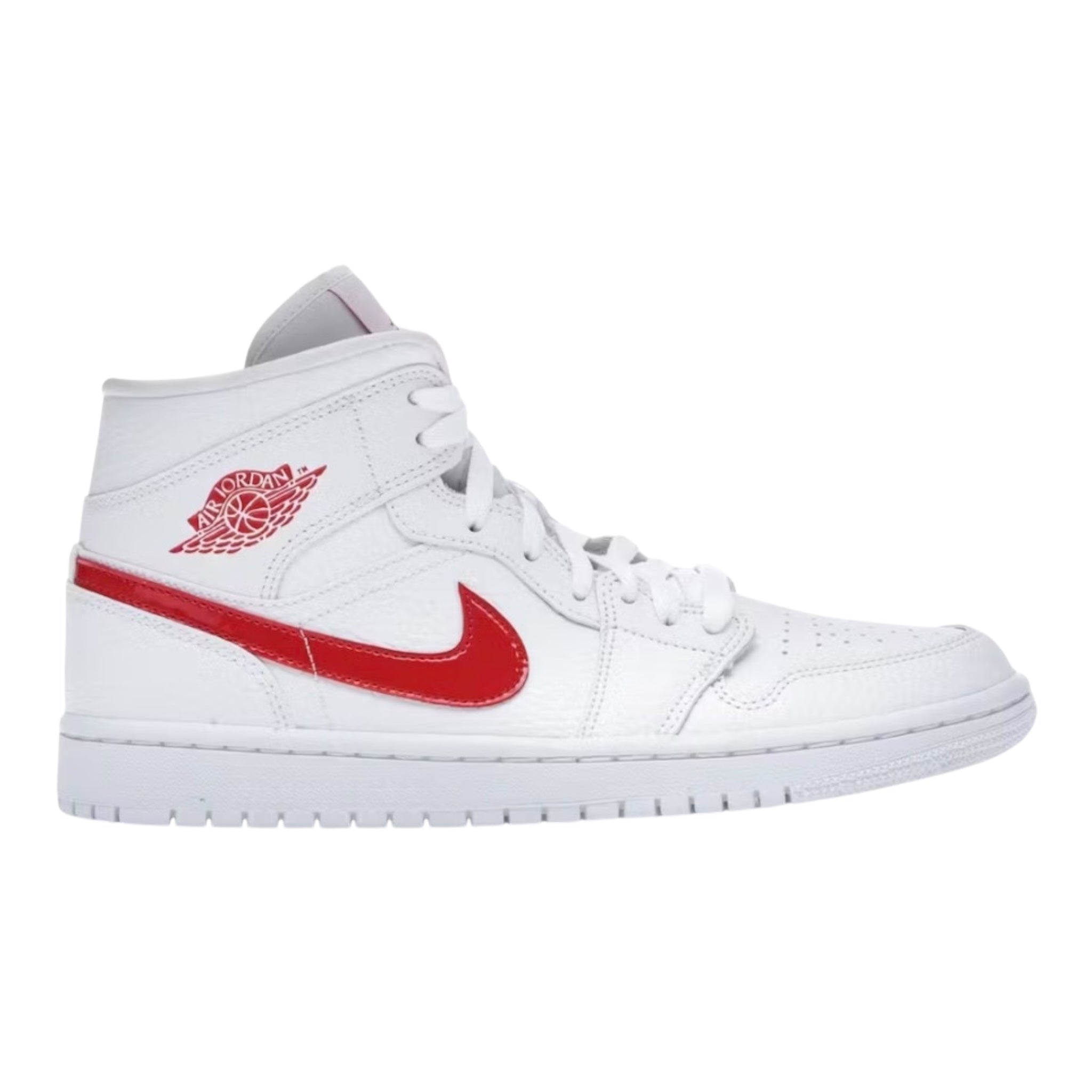 Jordan 1 Mid White University Red (W) (Used)