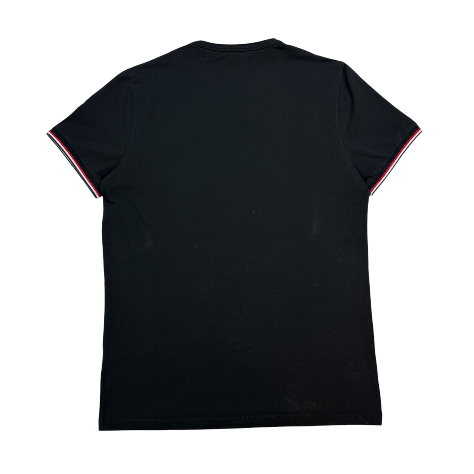 Moncler Maglia Scollo V Neck Tee Black