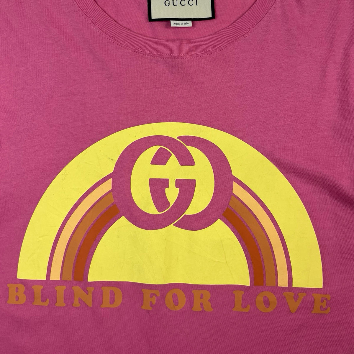 GUCCI Love Is Blind T-Shirt Pink