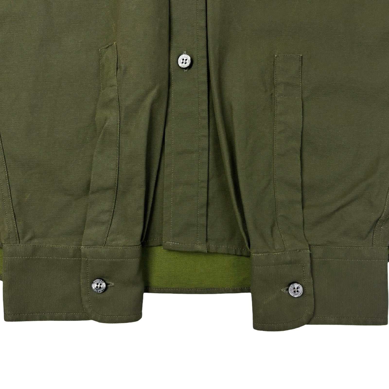 Valentino Jeans Button-Down Olive Green