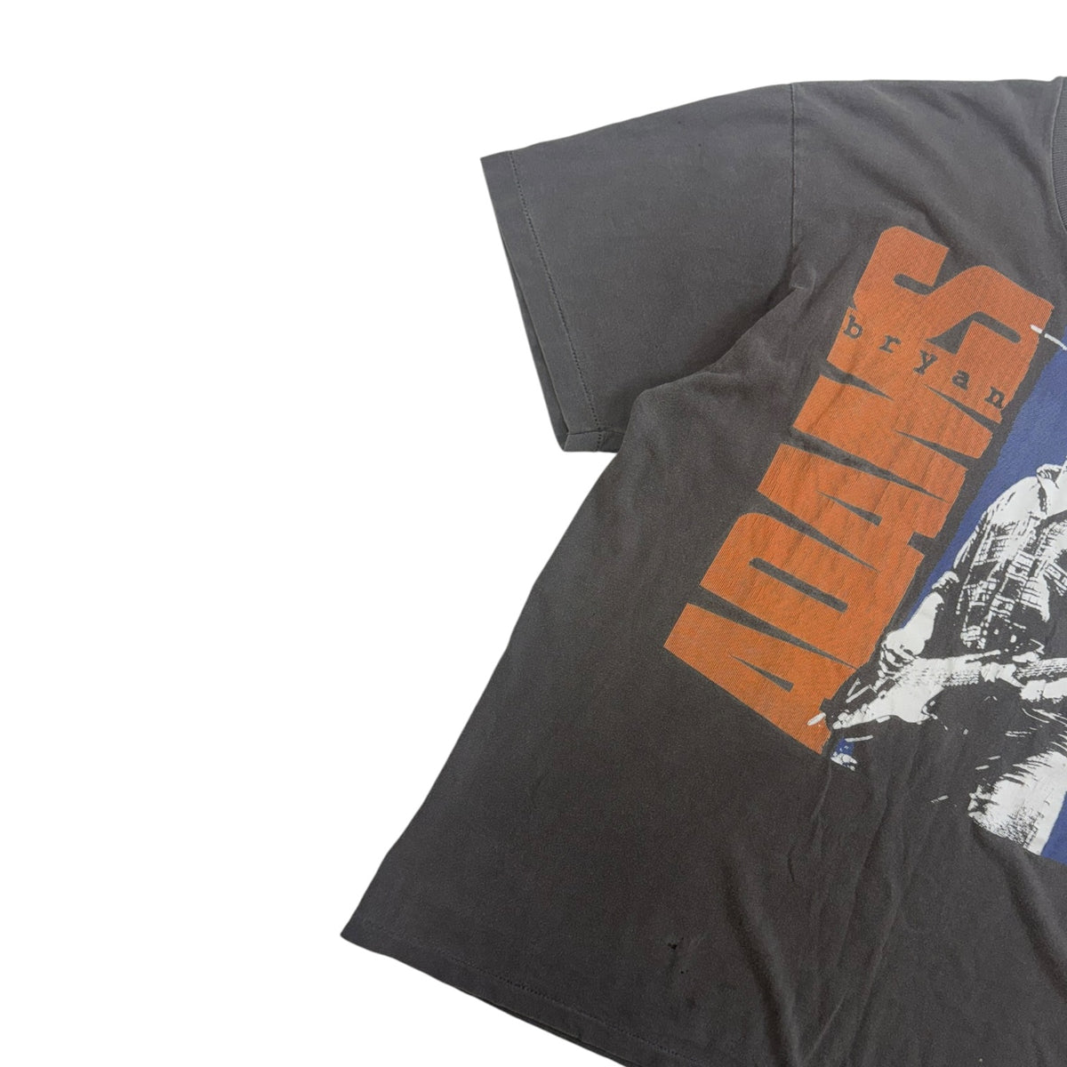 Vintage Bryan Adams "Waking Up The World" T-Shirt Grey