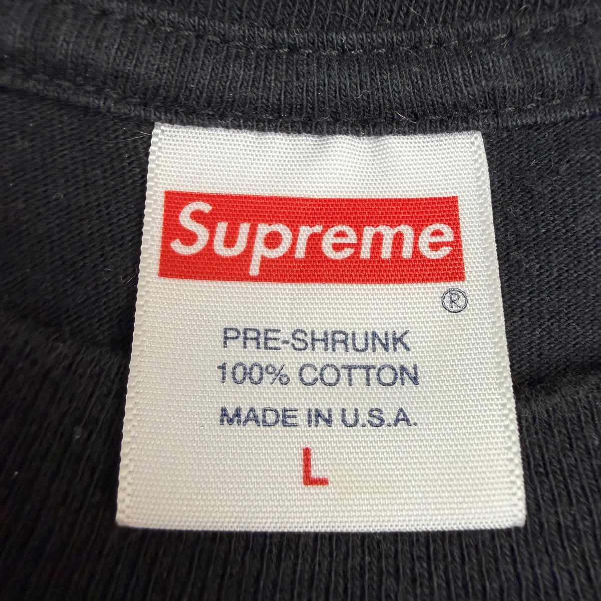 Supreme Records Tee Black