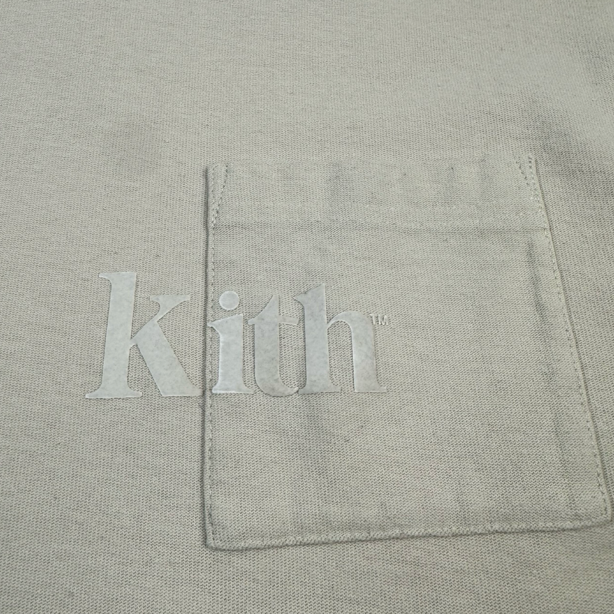 Kith Pocket T-Shirt Pale Beige
