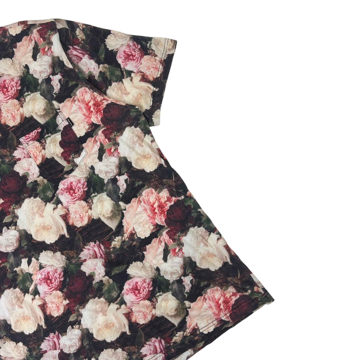 Supreme Power Corruption Lies PCL Pocket T-Shirt Floral