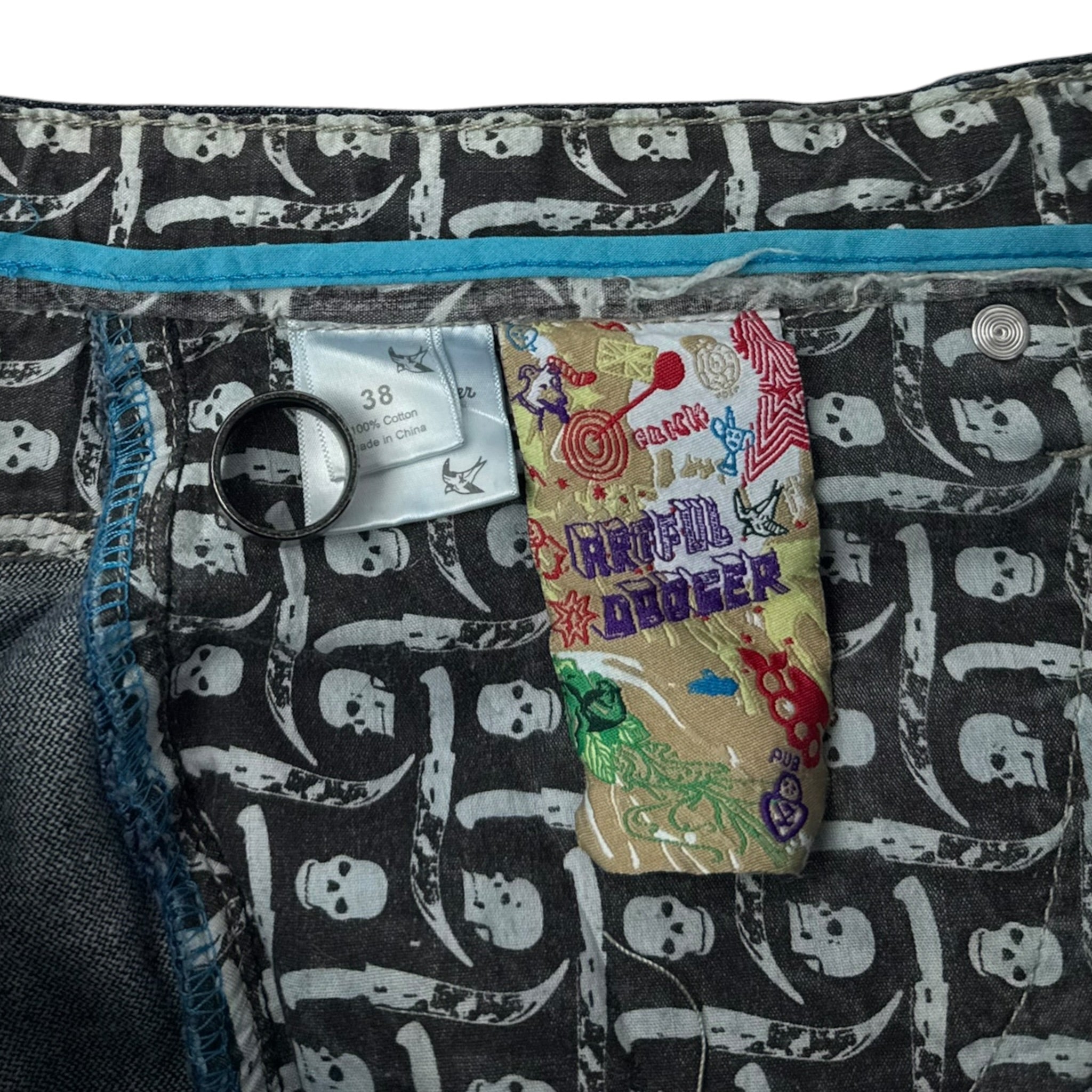Vintage Y2K Artful Dodger Embroidered Denim