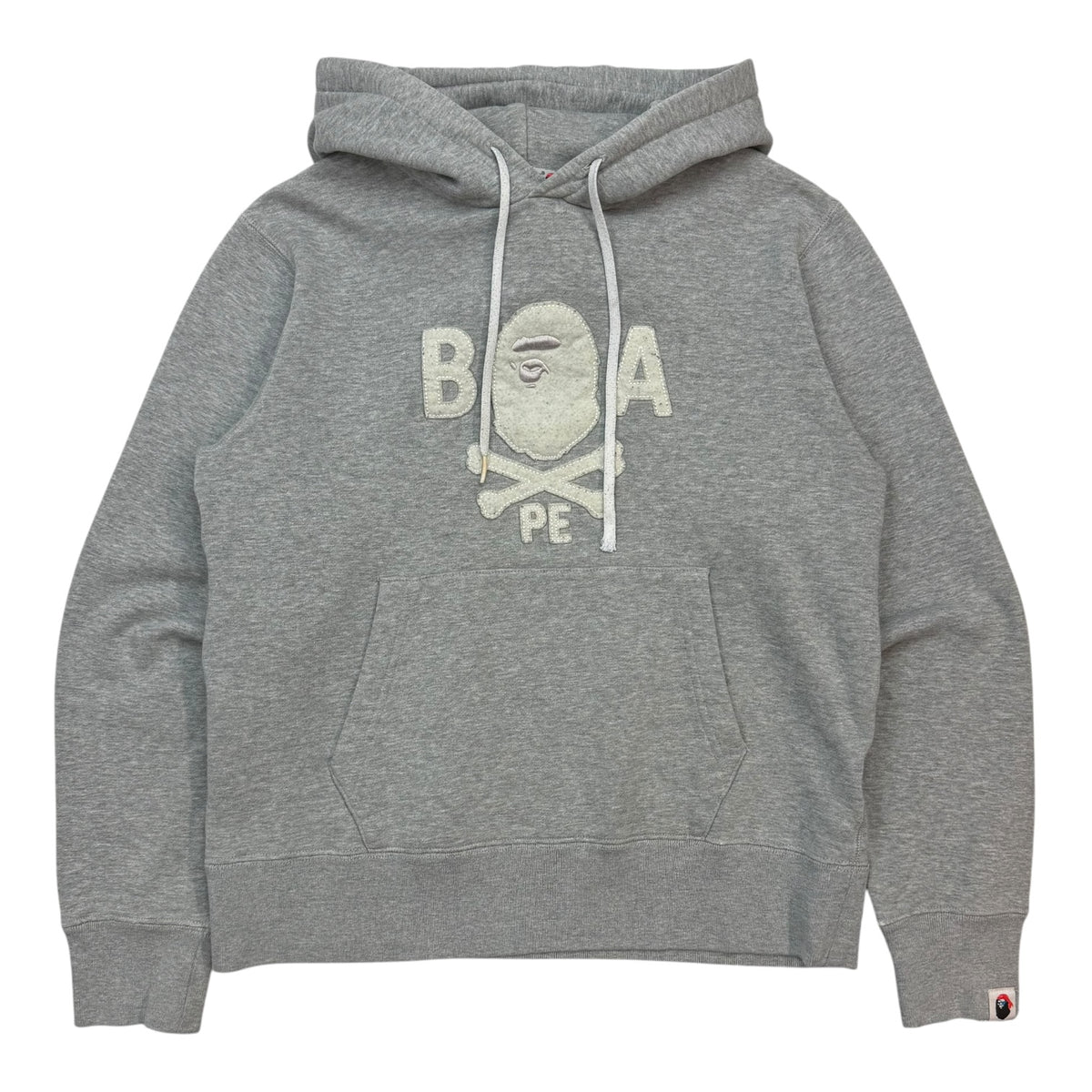 A Bathing Ape Bape Pirate Store Hoodie Grey