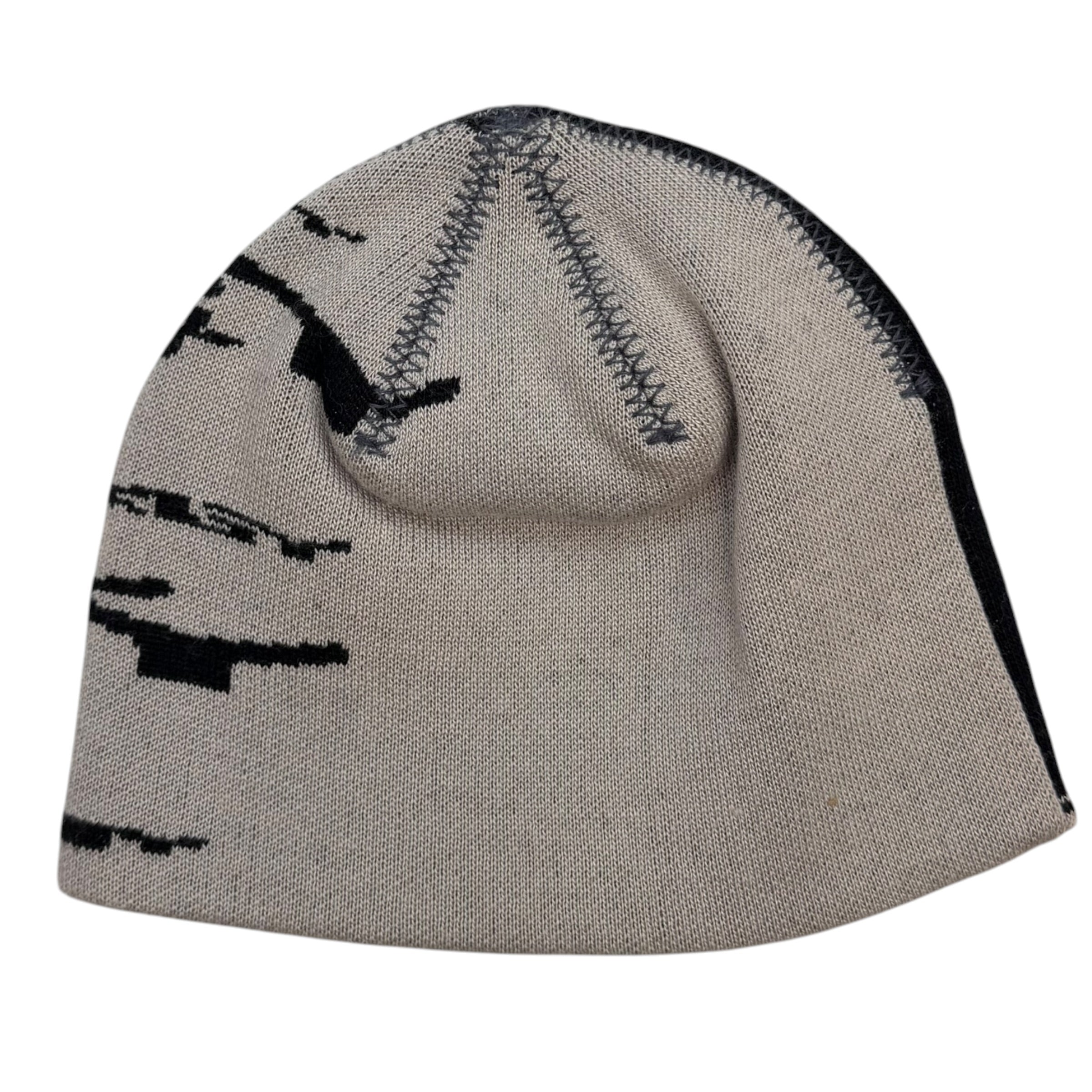 Vintage Oakley Camo Beanie White/Black
