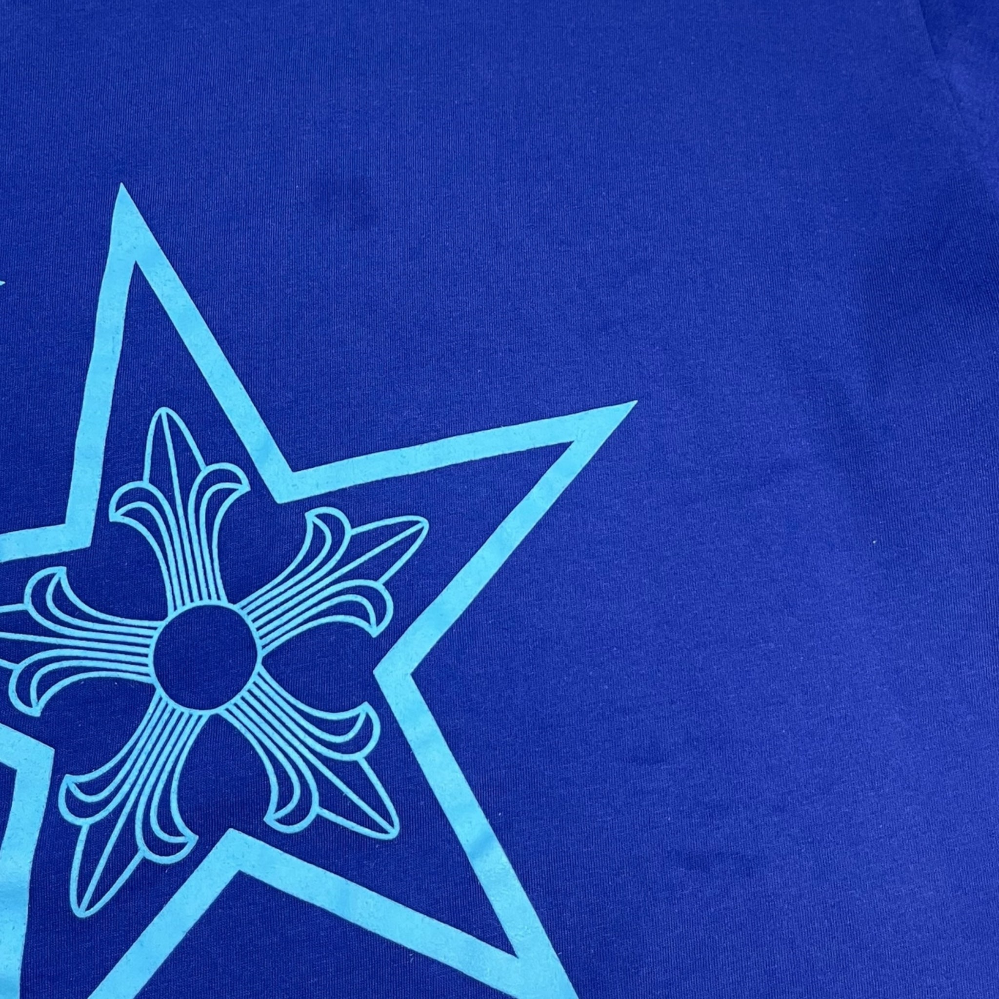 Chrome Hearts Star Longsleeve Shirt Blue