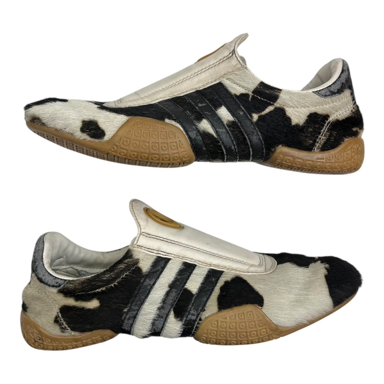 Adidas Y-3 Yohji Yamamoto Mei Slip On Cow Print (Used)