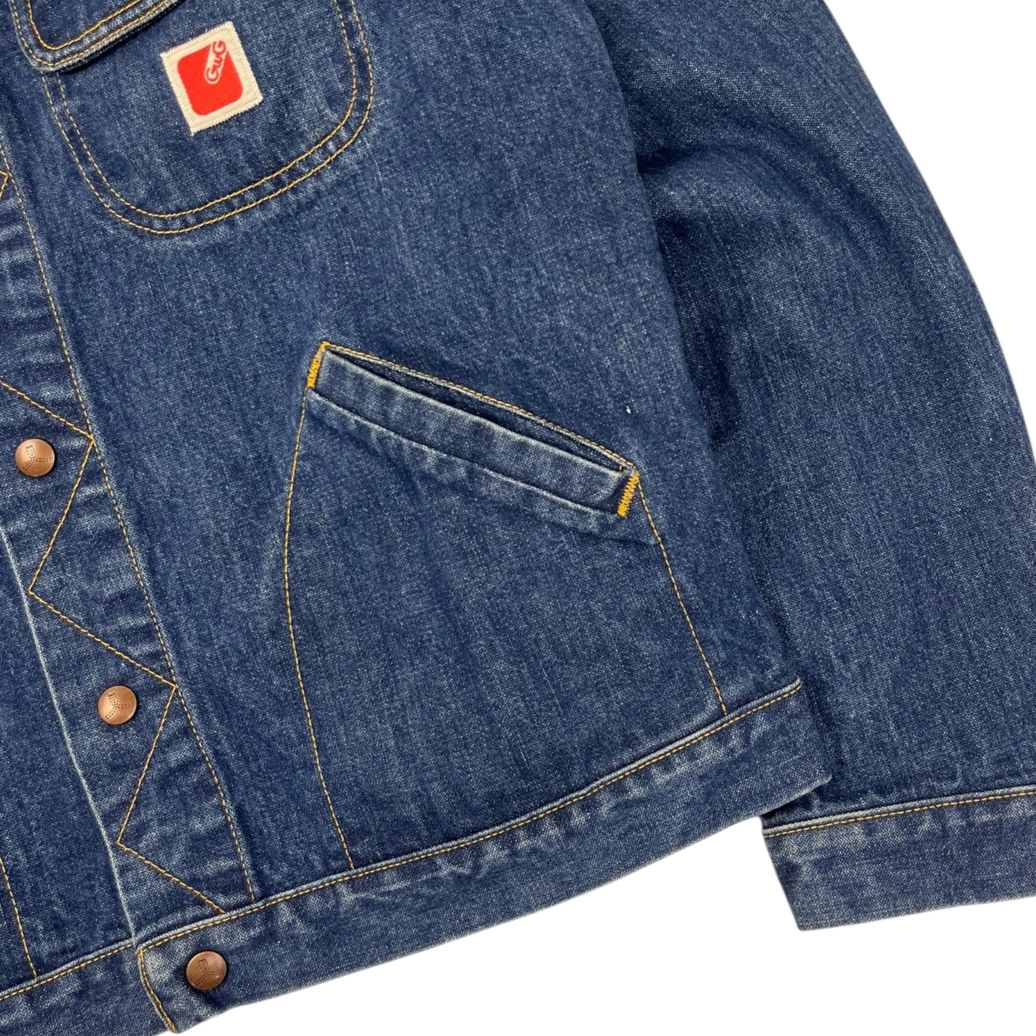 Vintage GWG Zig Zag Denim Jacket