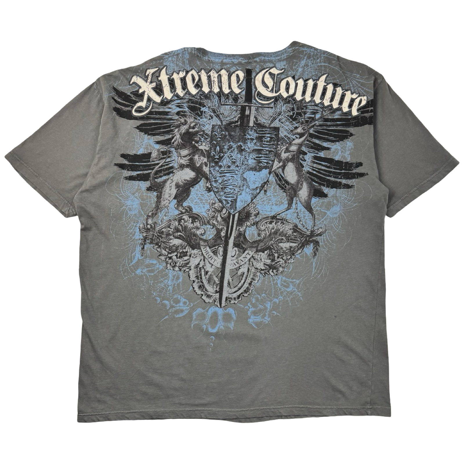 Y2K Xtreme Couture Cyber Crest T-Shirt