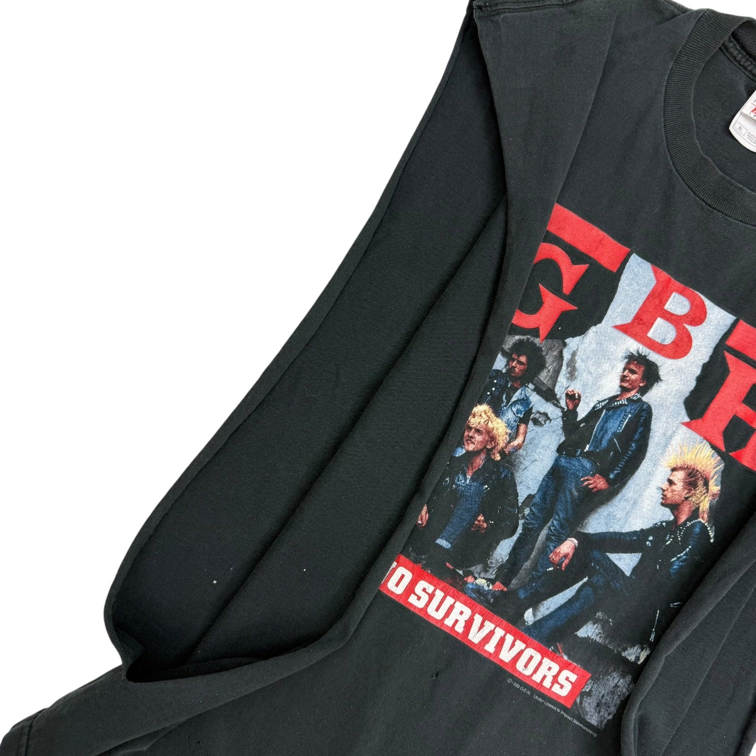1998 GBH ‘No Survivors’ Cutoff Tee Black