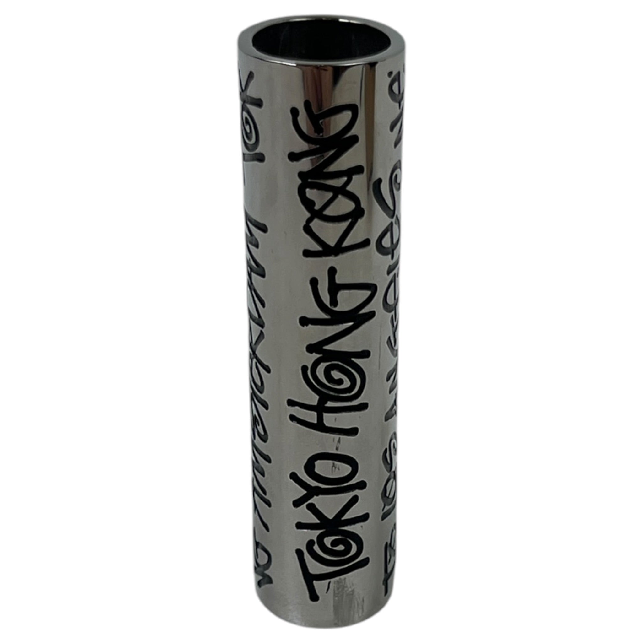 Stussy City Metal Lighter Case Silver