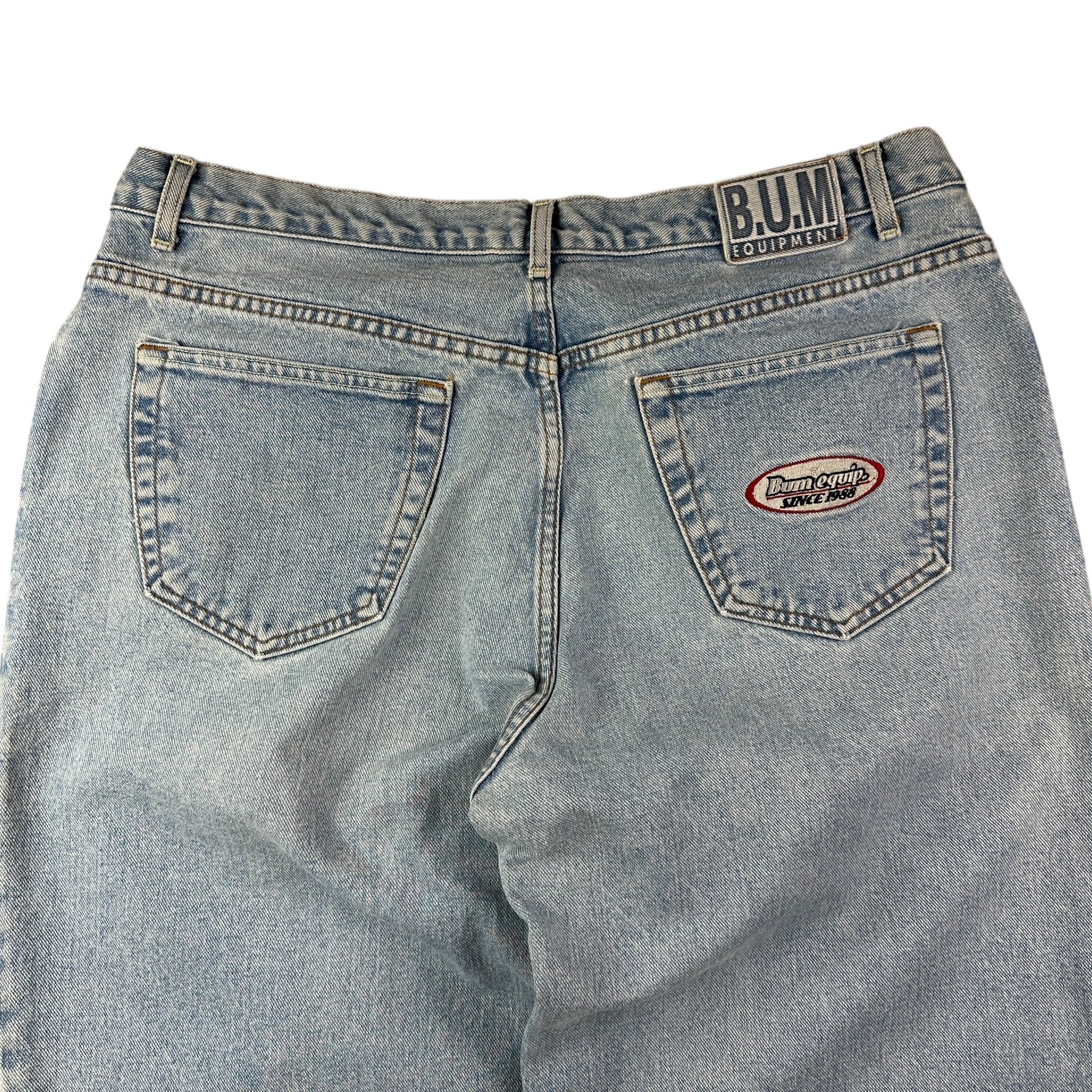 Vintage BUM Equipment Denim Jeans Blue