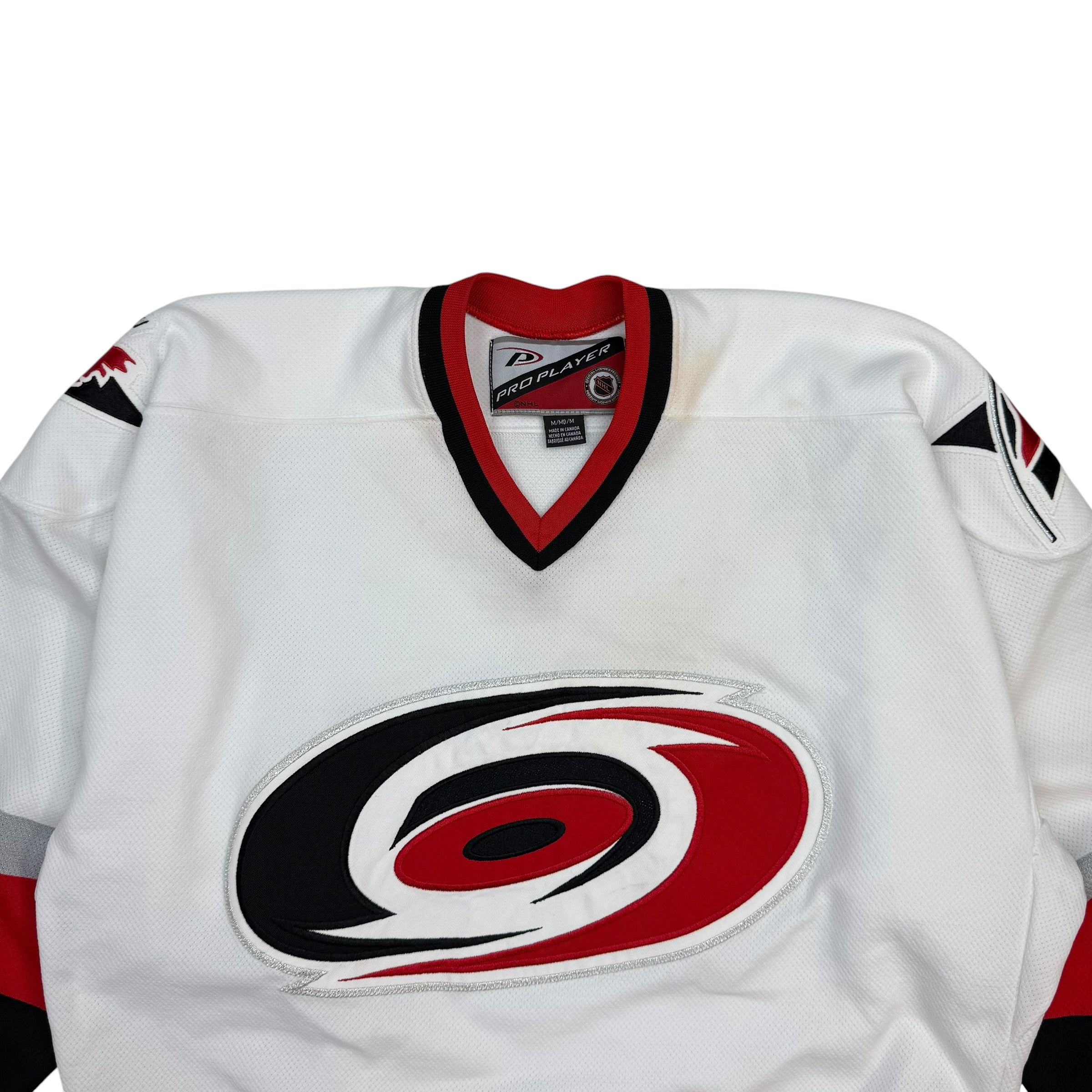 Vintage Pro Player Carolina Hurricanes Away Jersey White