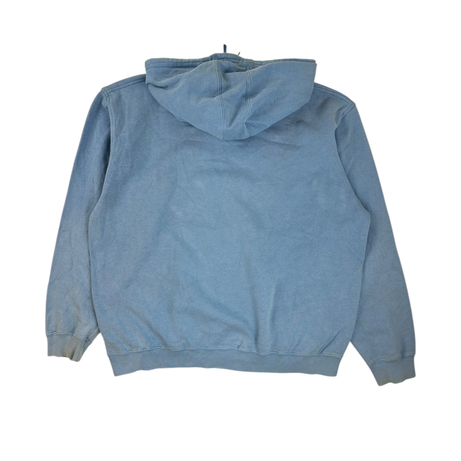 Vintage Y2K Nike Swoosh Hoodie Light blue