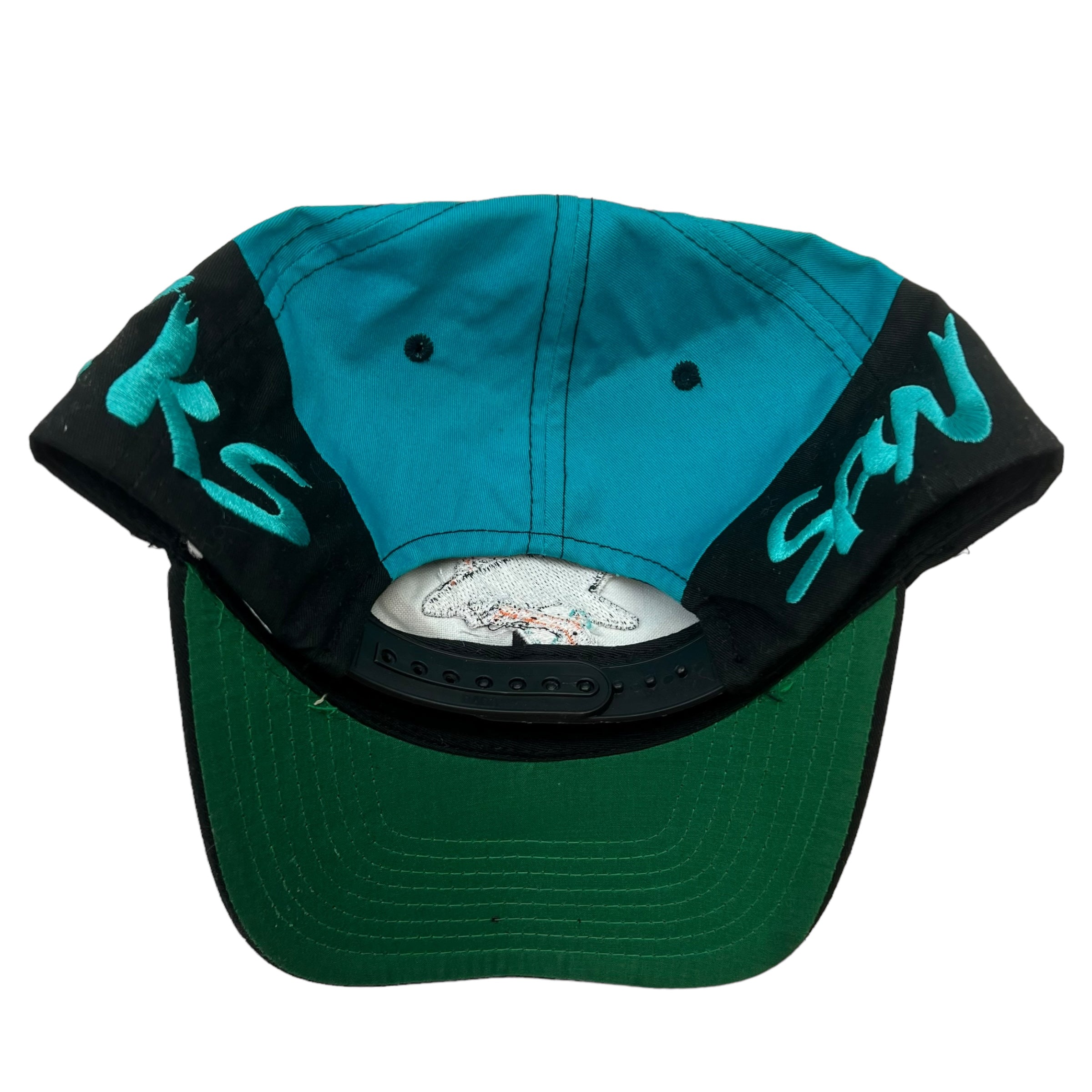 Vintage San Jose Sharks Logo Print Hat