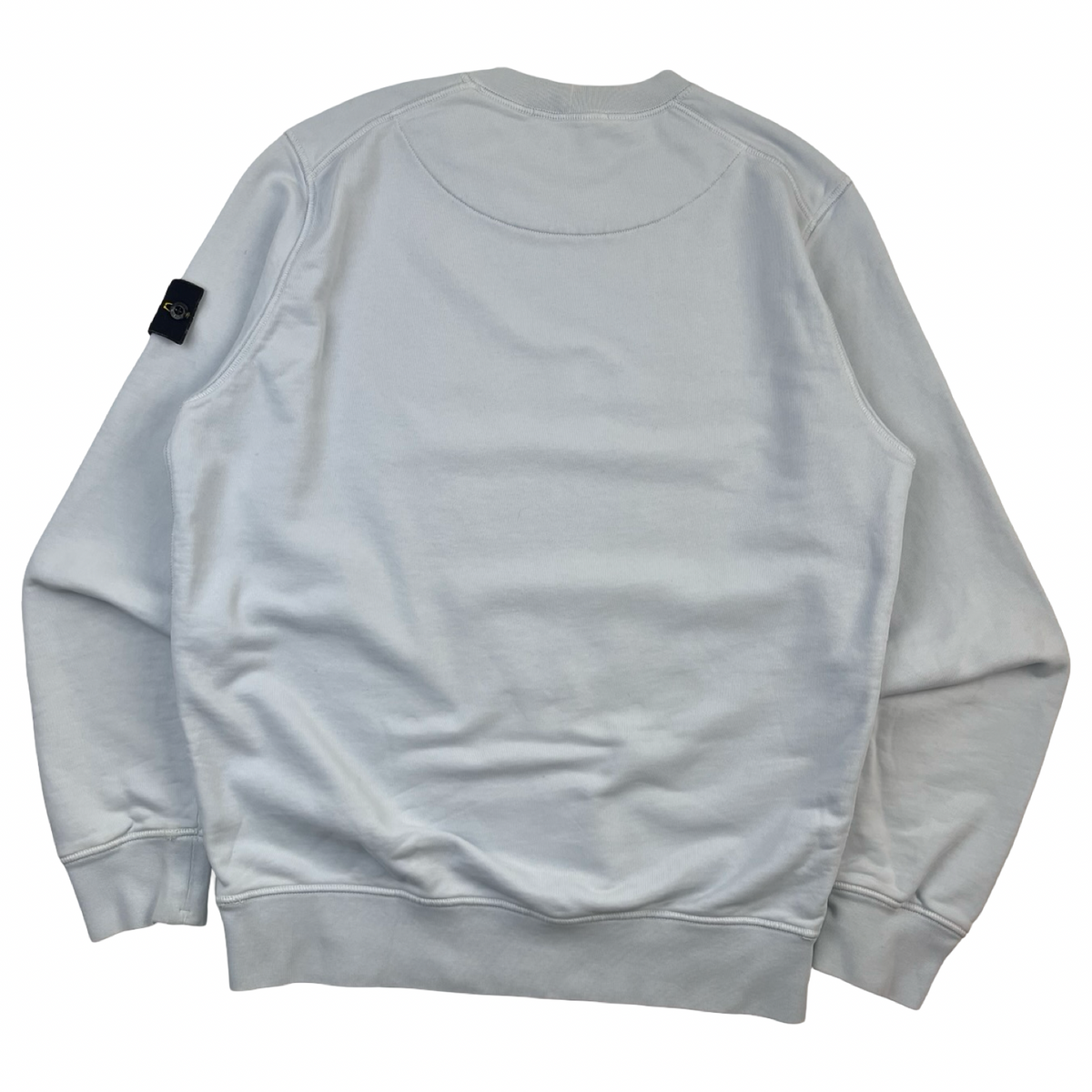 Stone Island Compass Badge Crew Light Baby Blue