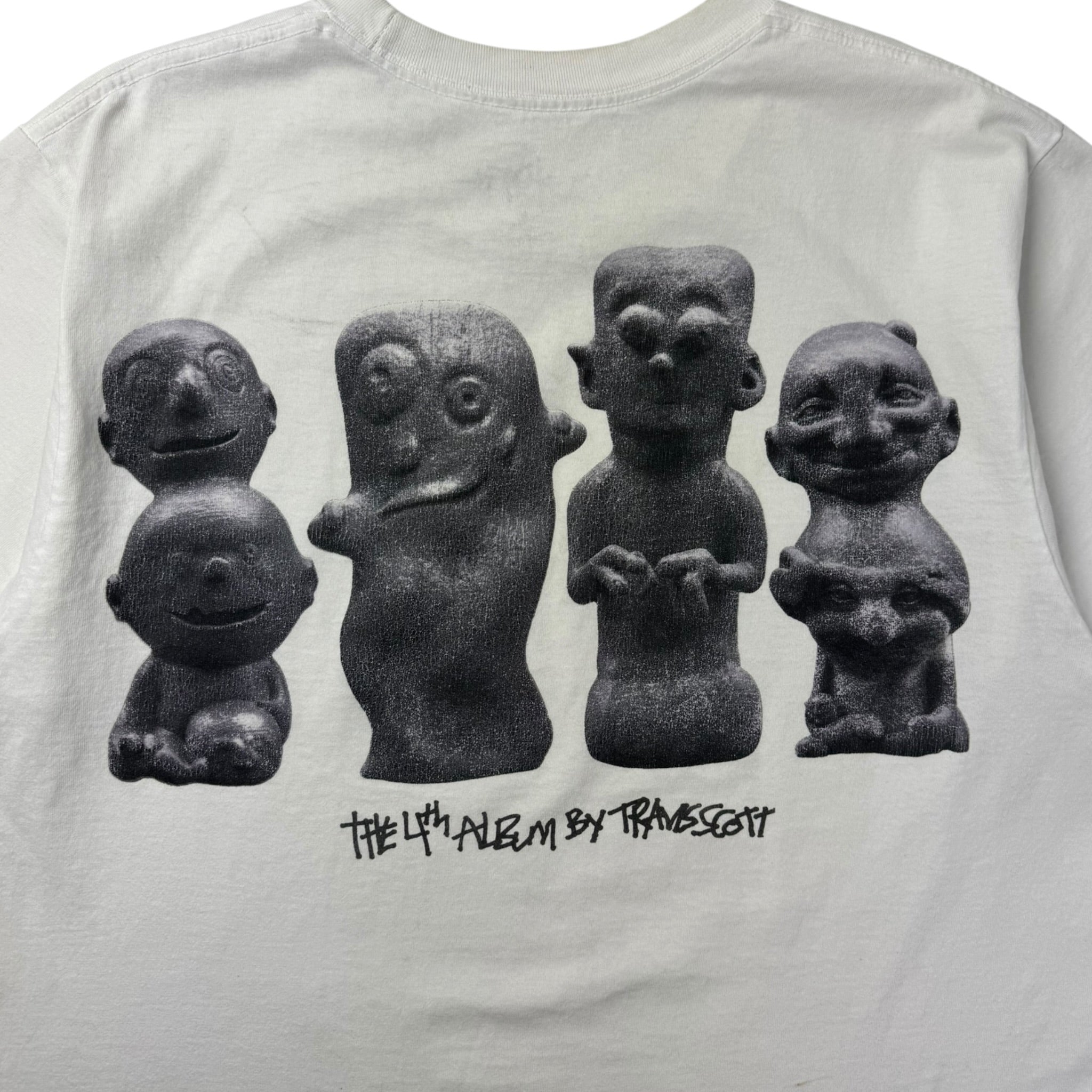 Travis Scott Utopia B1 Tee White