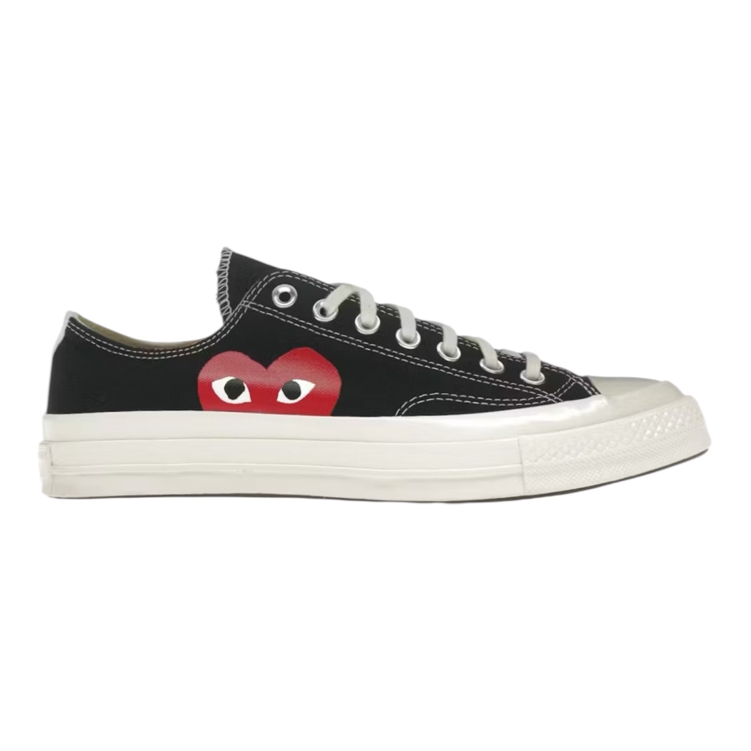 Converse Chuck Taylor Low CDG Play Black (Used)
