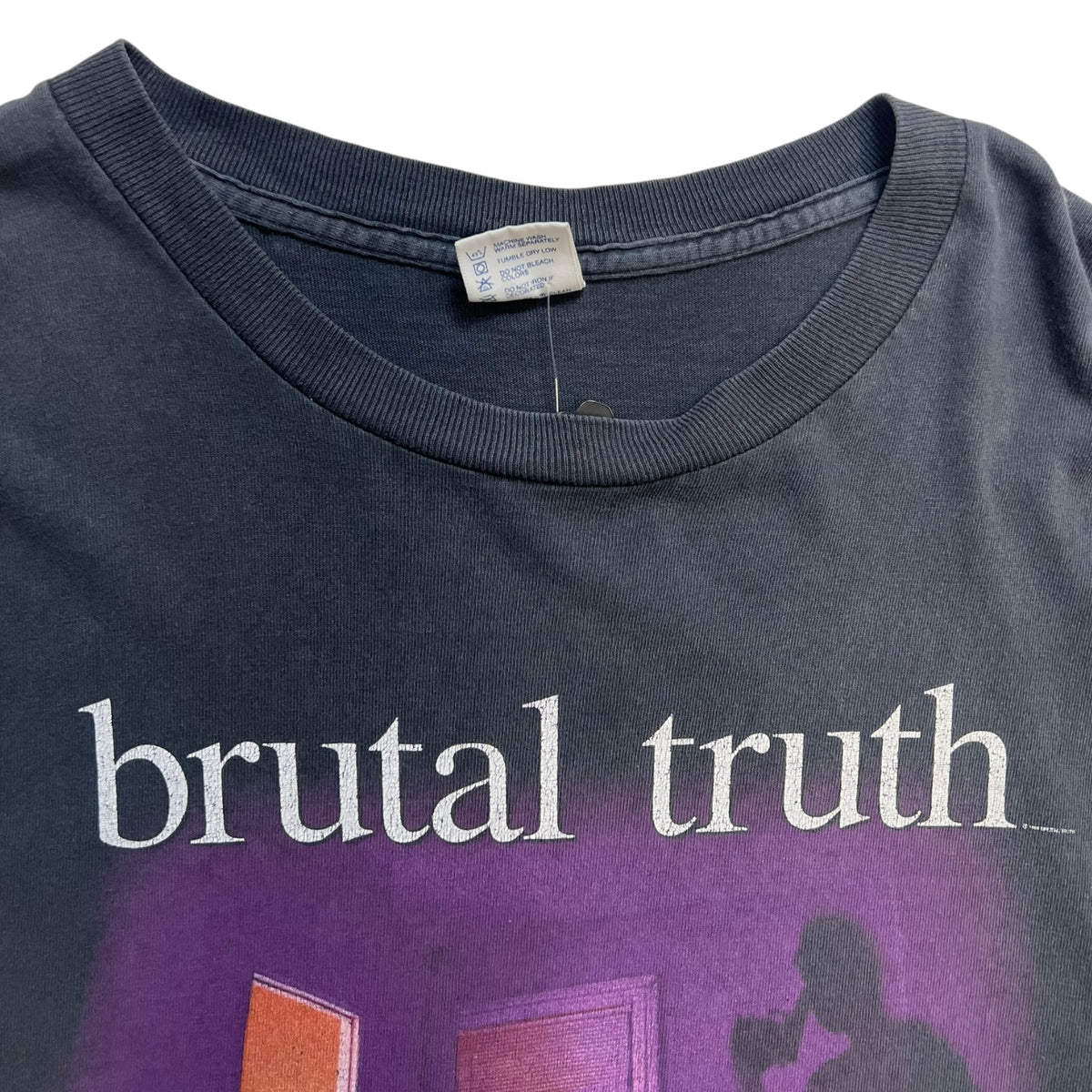 Vintage 1990’s Brutal Truth “Kill Trend Suicide” Long Sleeve T-Shirt Black