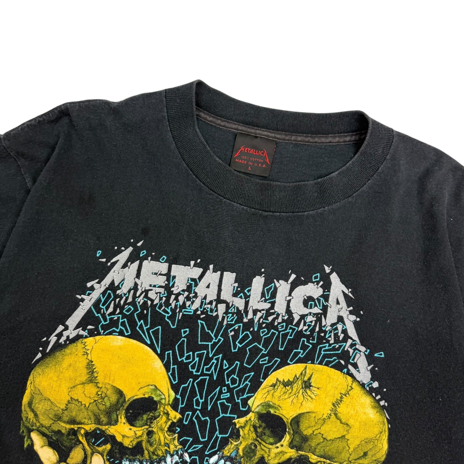 Vintage Metallica Sad But True Pushead Tee Black