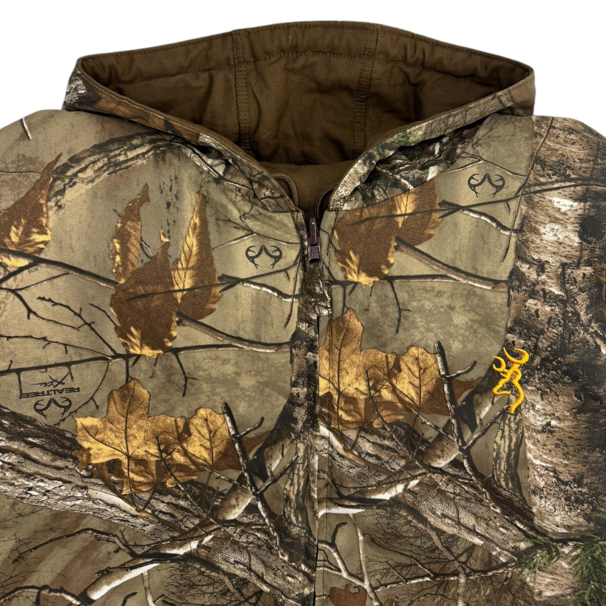 Vintage Realtree Browning Hooded Jacket